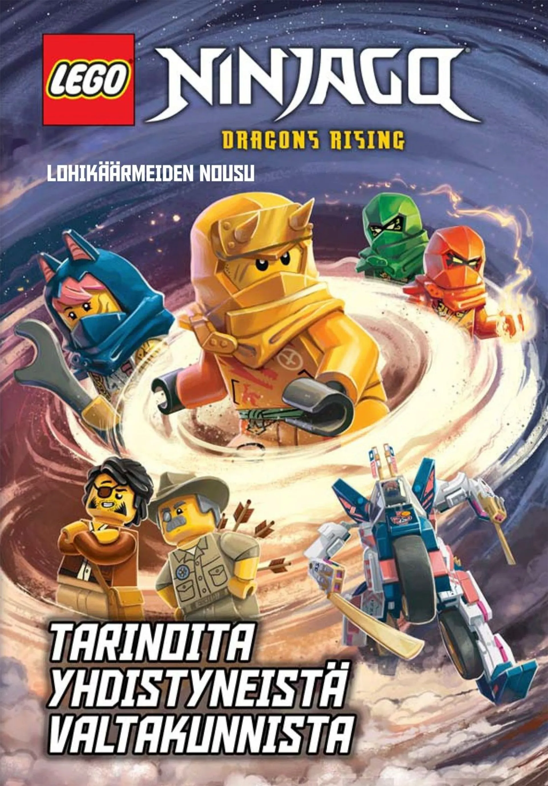 Lego Group, Lego Ninjago - Lohikäärmeiden nousu - Tarinoita Yhdistyneistä Valtakunnista