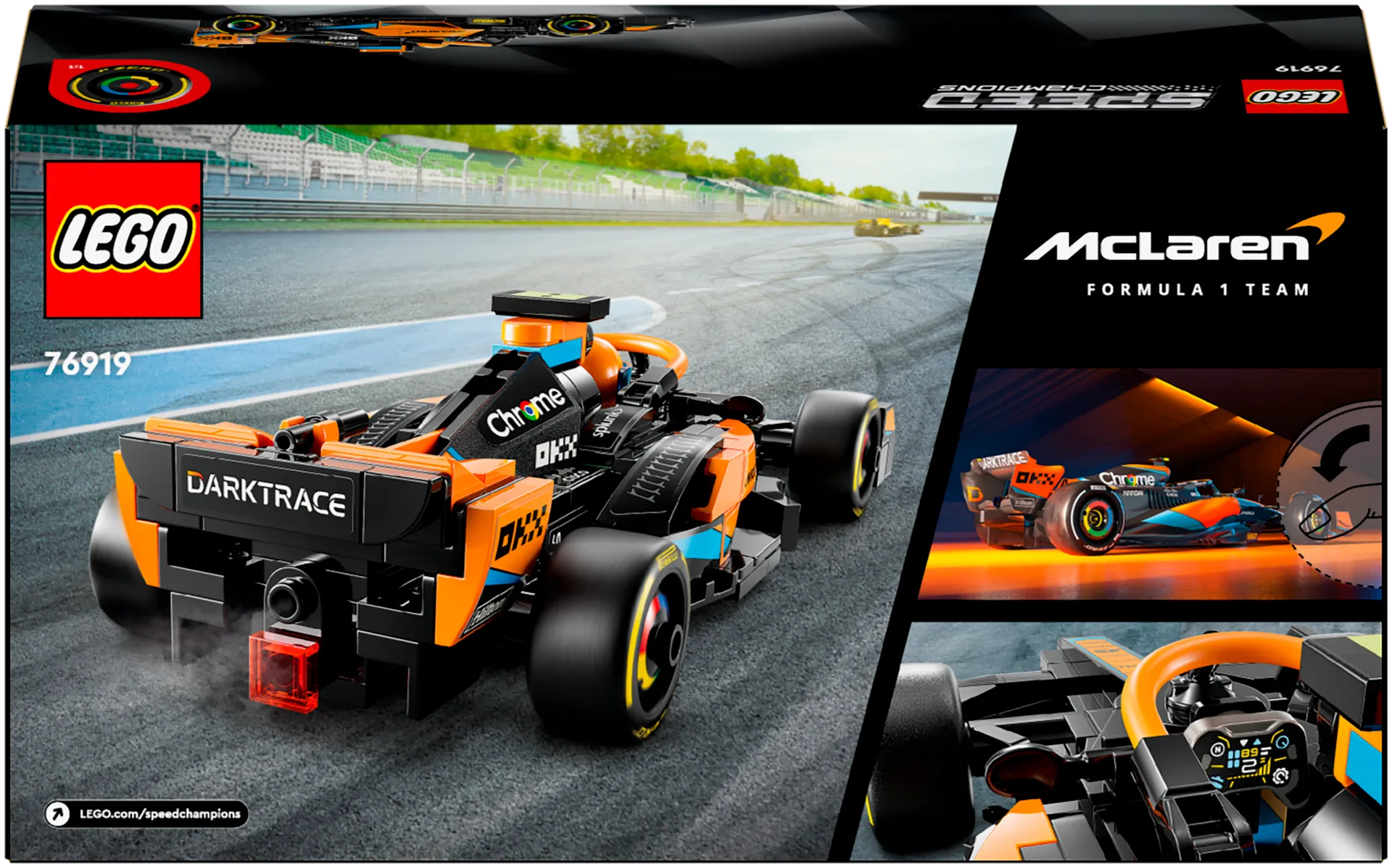 LEGO® Speed Champions 76919 2023 McLaren Formula 1 kilpa-auto - 3