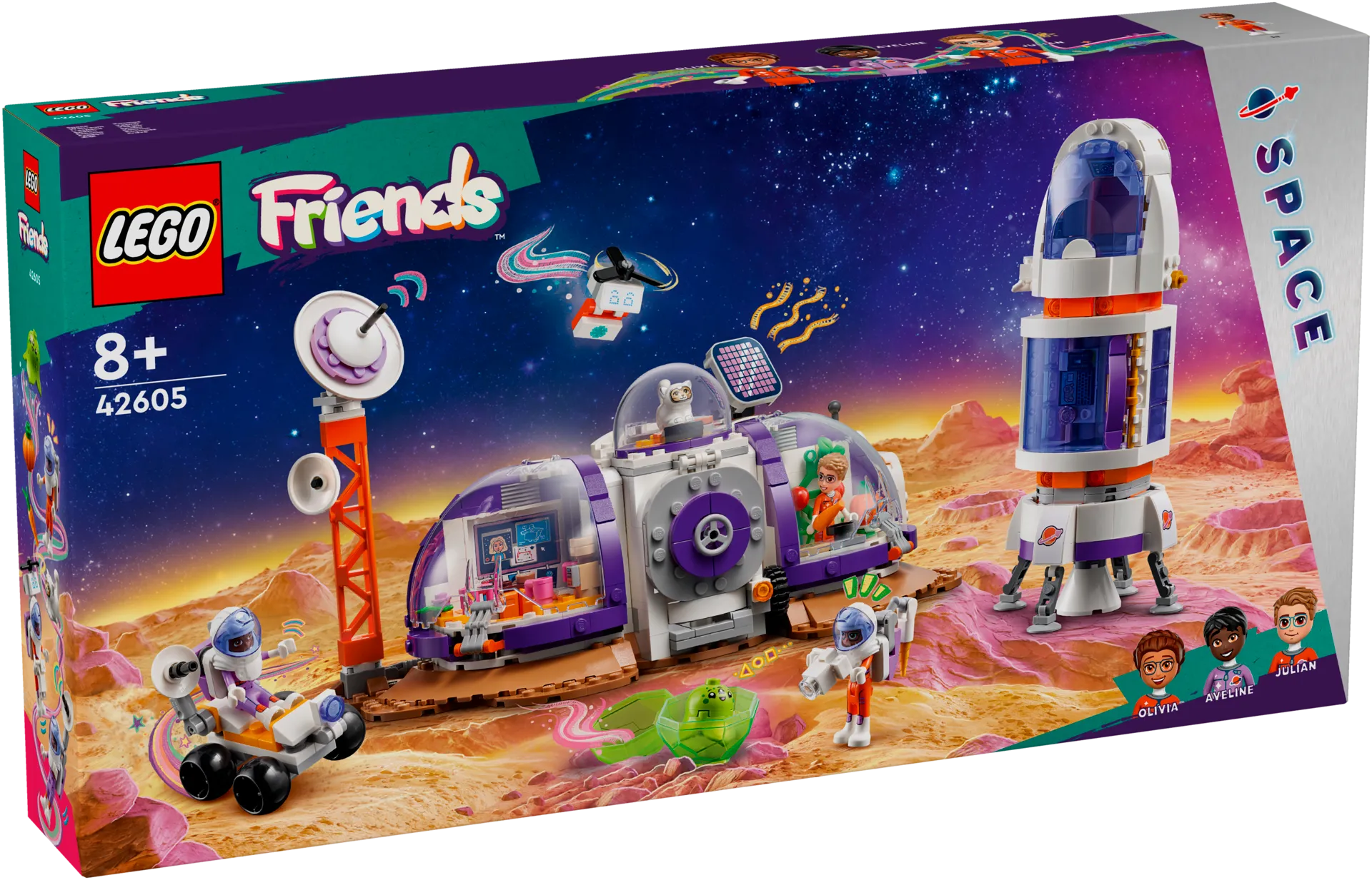 LEGO Friends 42605 Mars-avaruusasema ja raketti - 2