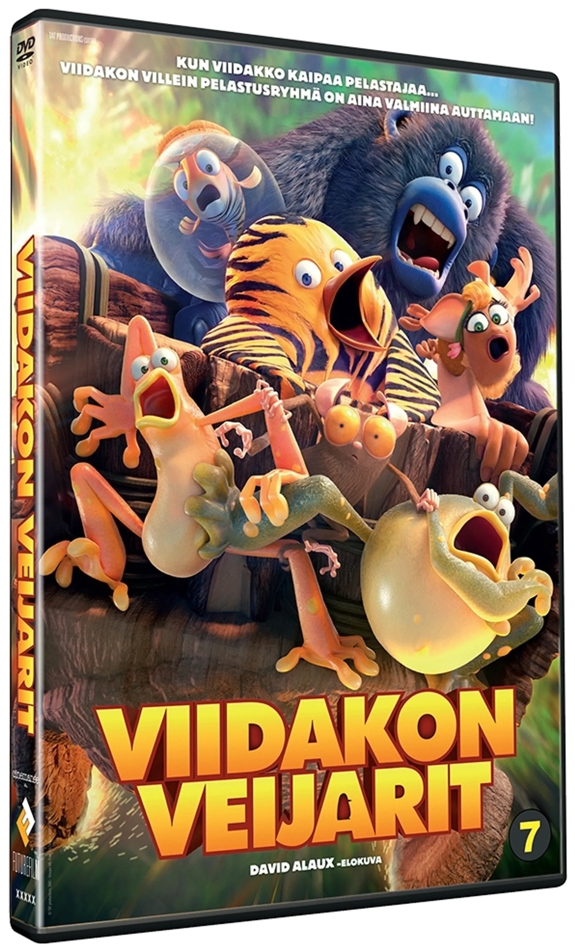 Viidakon veijarit DVD