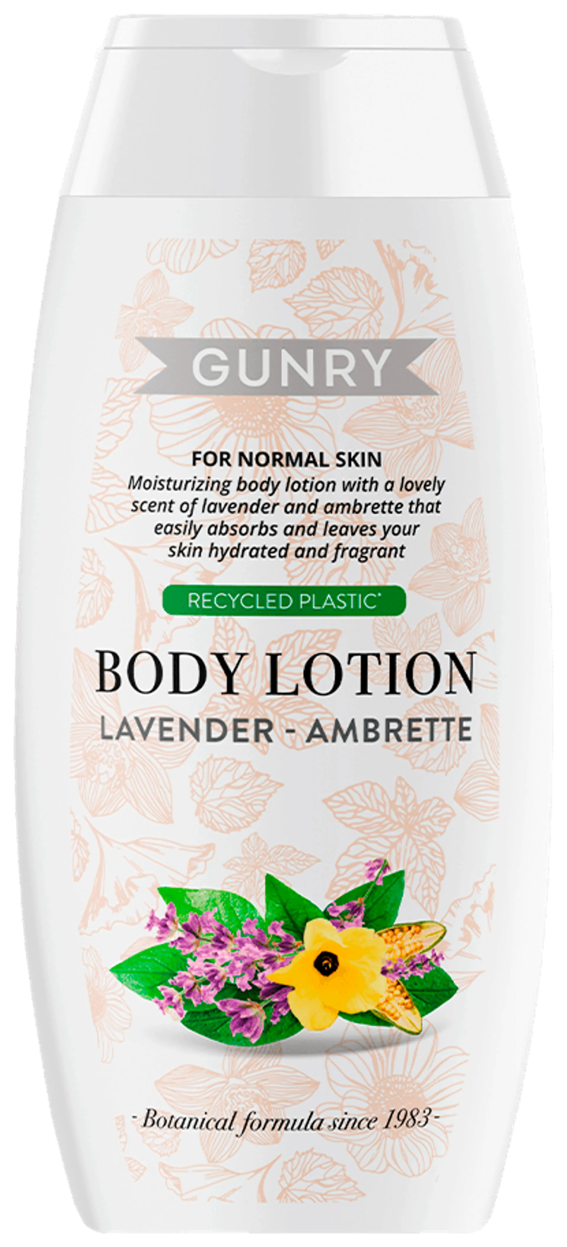 Gunry vartalovoide fusion lavender ambrette 300ml