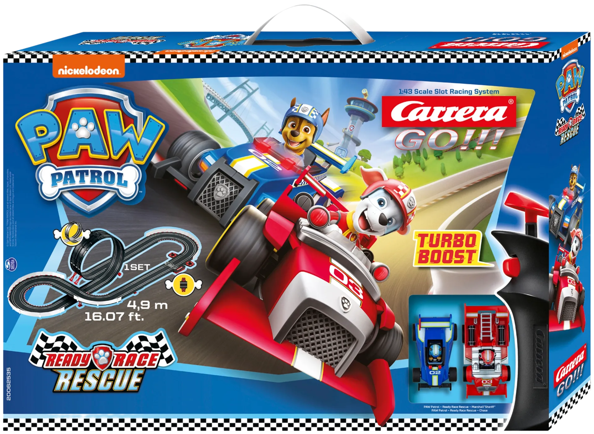 Carrera Go!!! autorata Paw Patrol Ready Race Rescue - 2