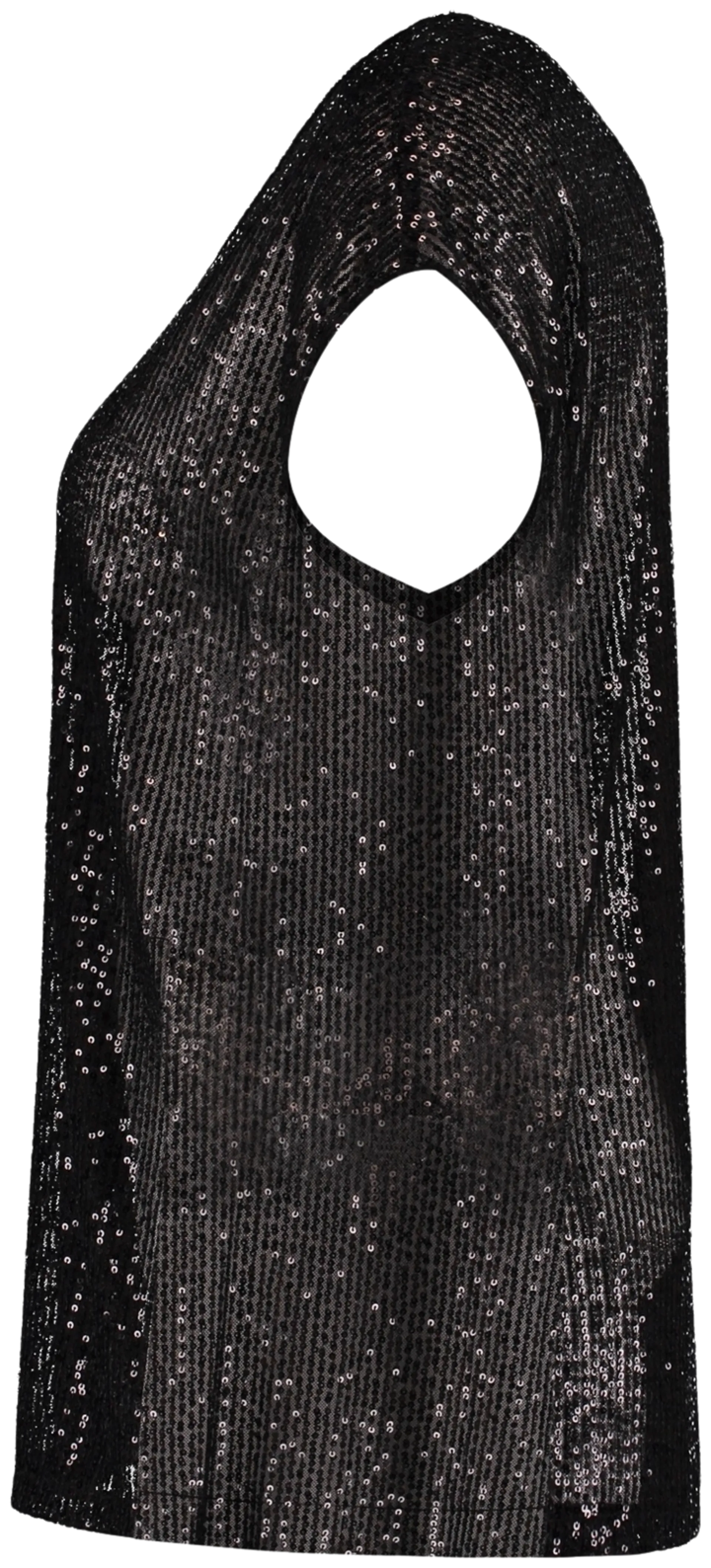 Z-one naisten pusero Pixie JIA-2402013Z1 - Black glitter - 2