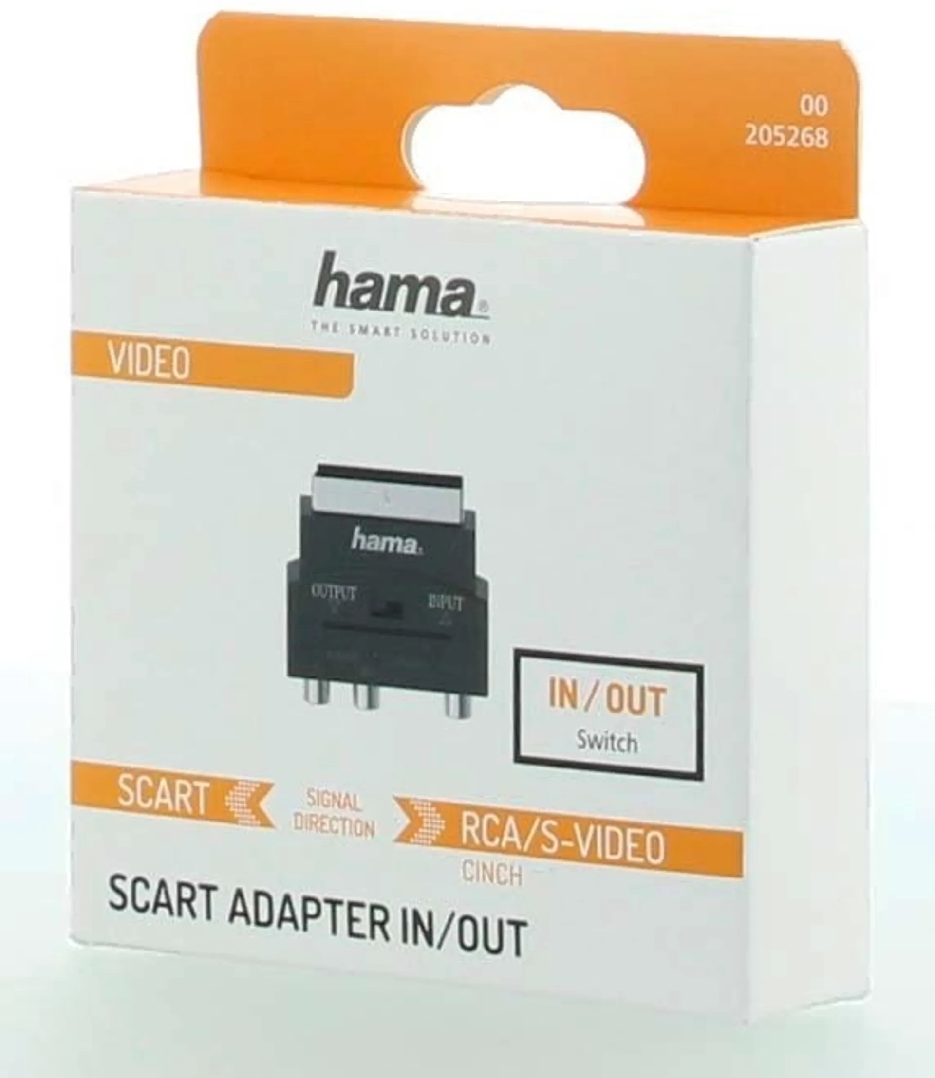 Hama Sovite, S-VHS naaras / 3 RCA naaras - Scart uros, 4-pin - 2