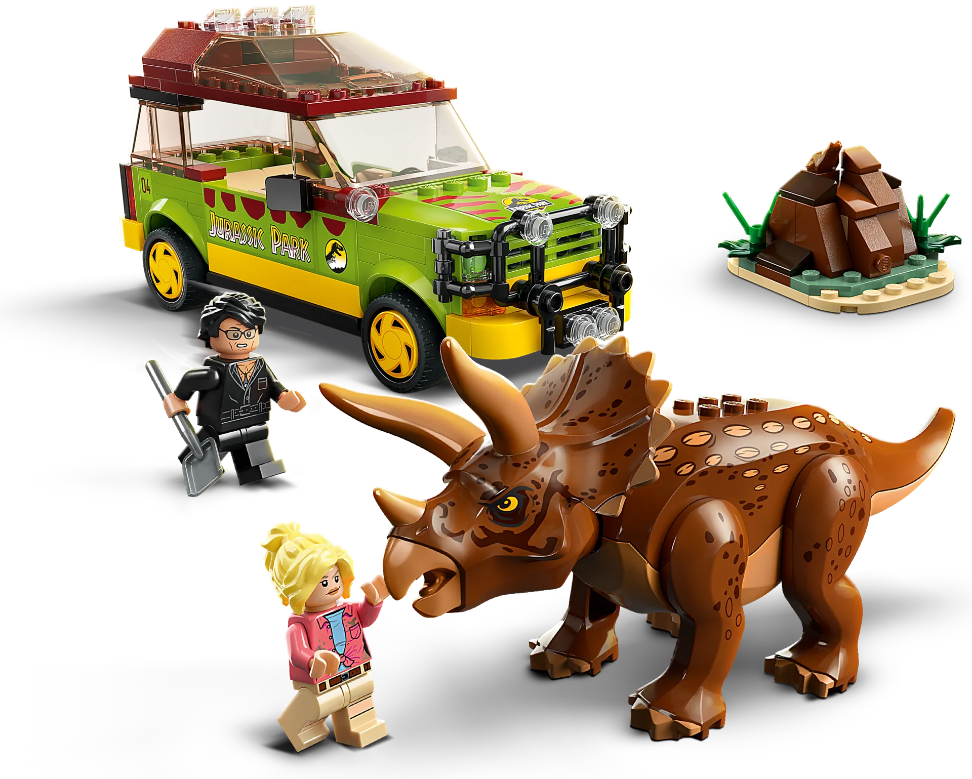 LEGO Jurassic World 76959 Triceratopsia tutkimassa - 7