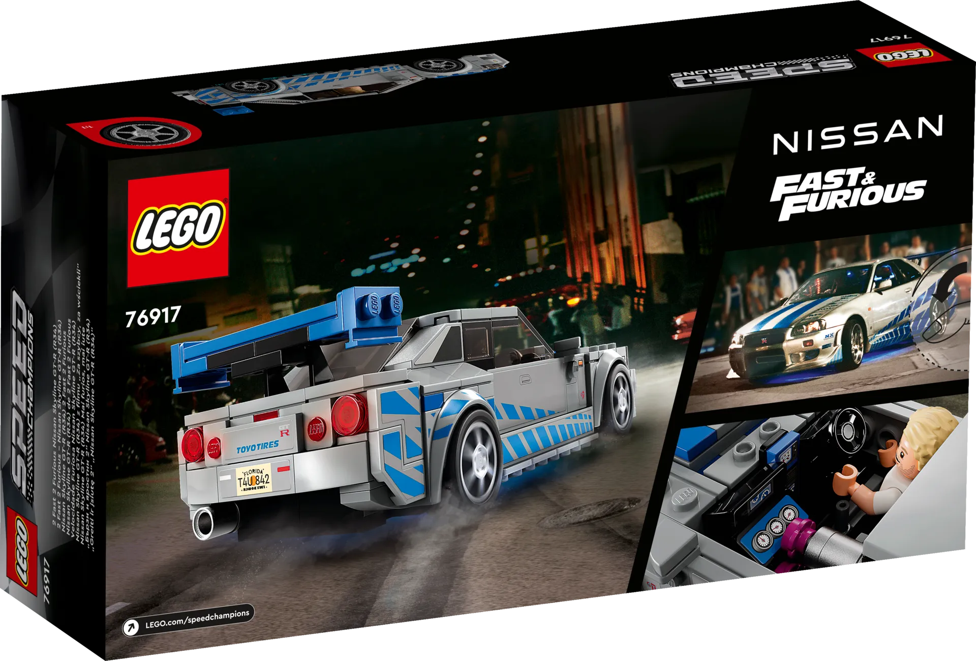 LEGO® Speed Champions 76917 2Fast 2Furious Nissan Skyline - 3