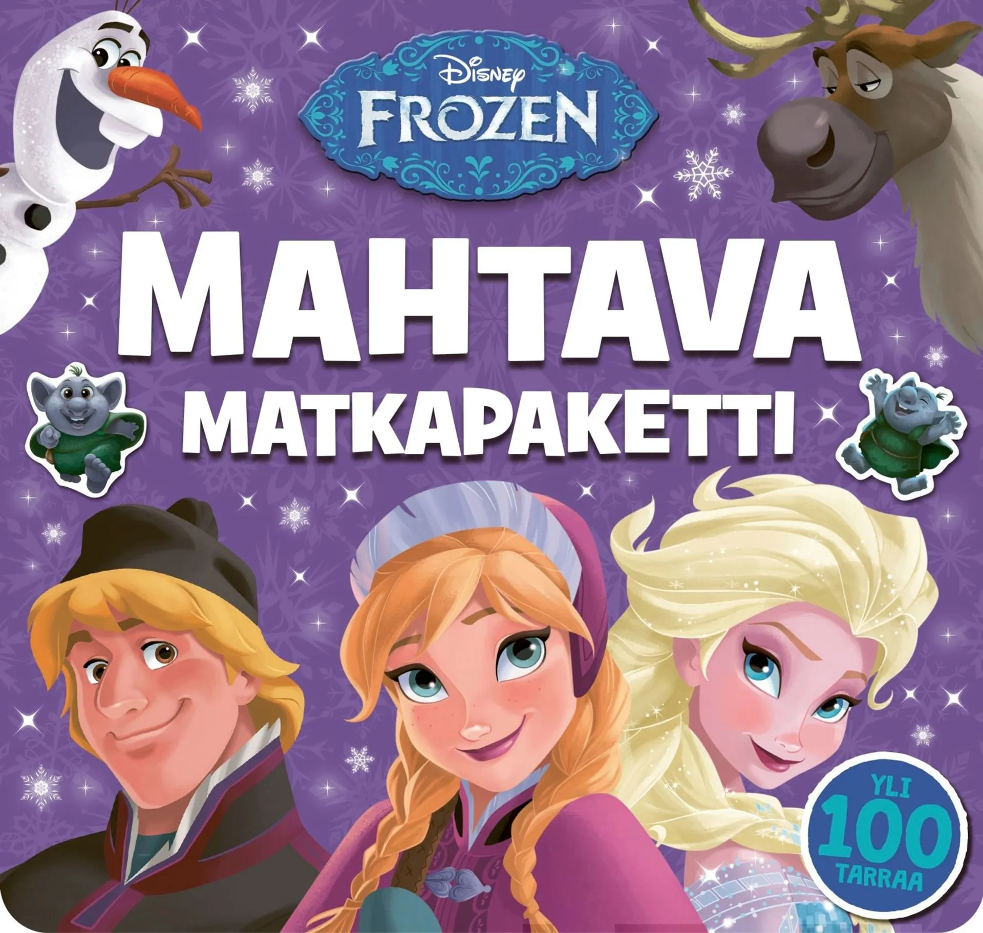 Francis, Frozen Mahtava matkapaketti - Tarinoita, värityskirja, puuhakirja ja tarroja!