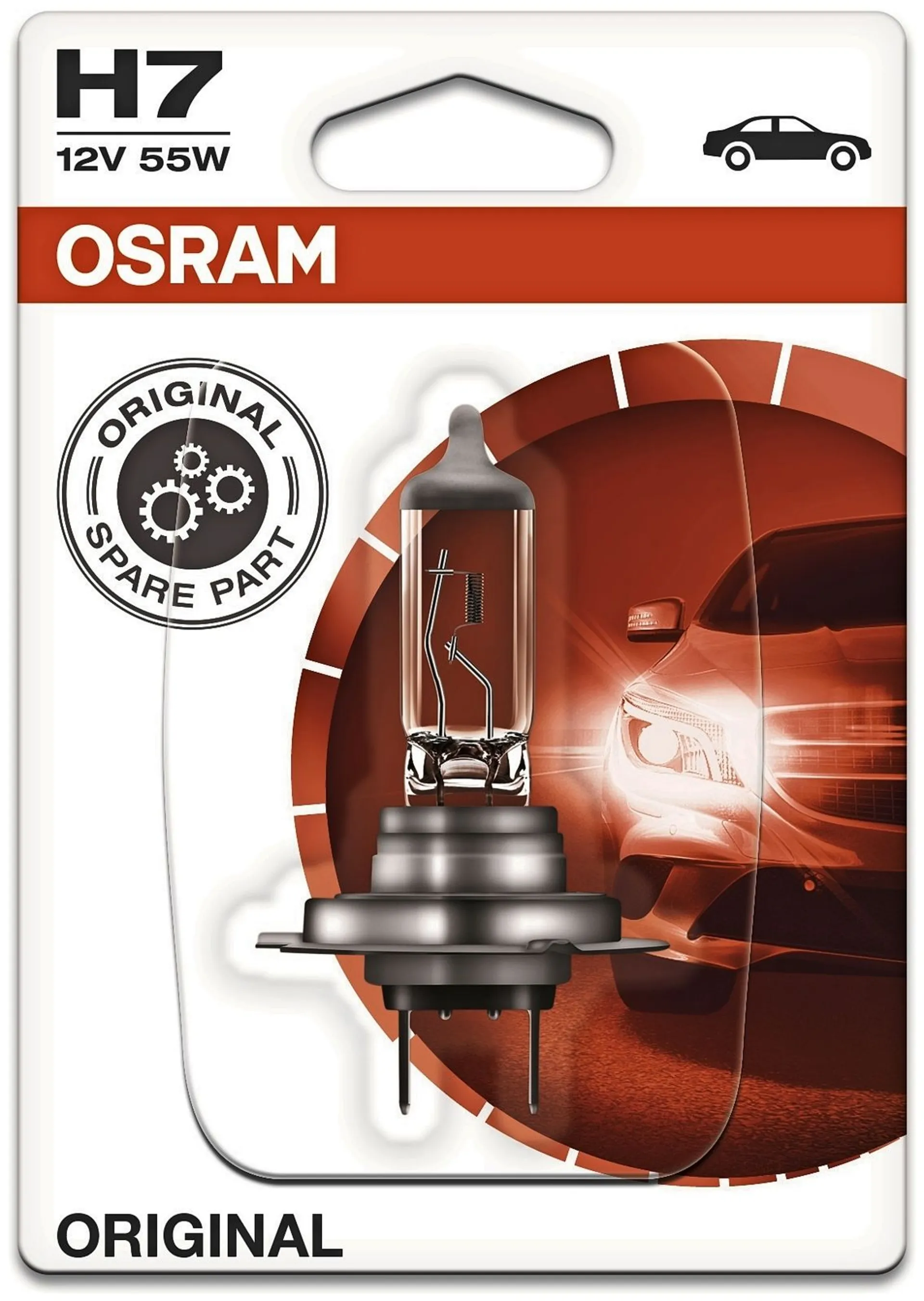 Osram Original H7 12V 55W polttimo