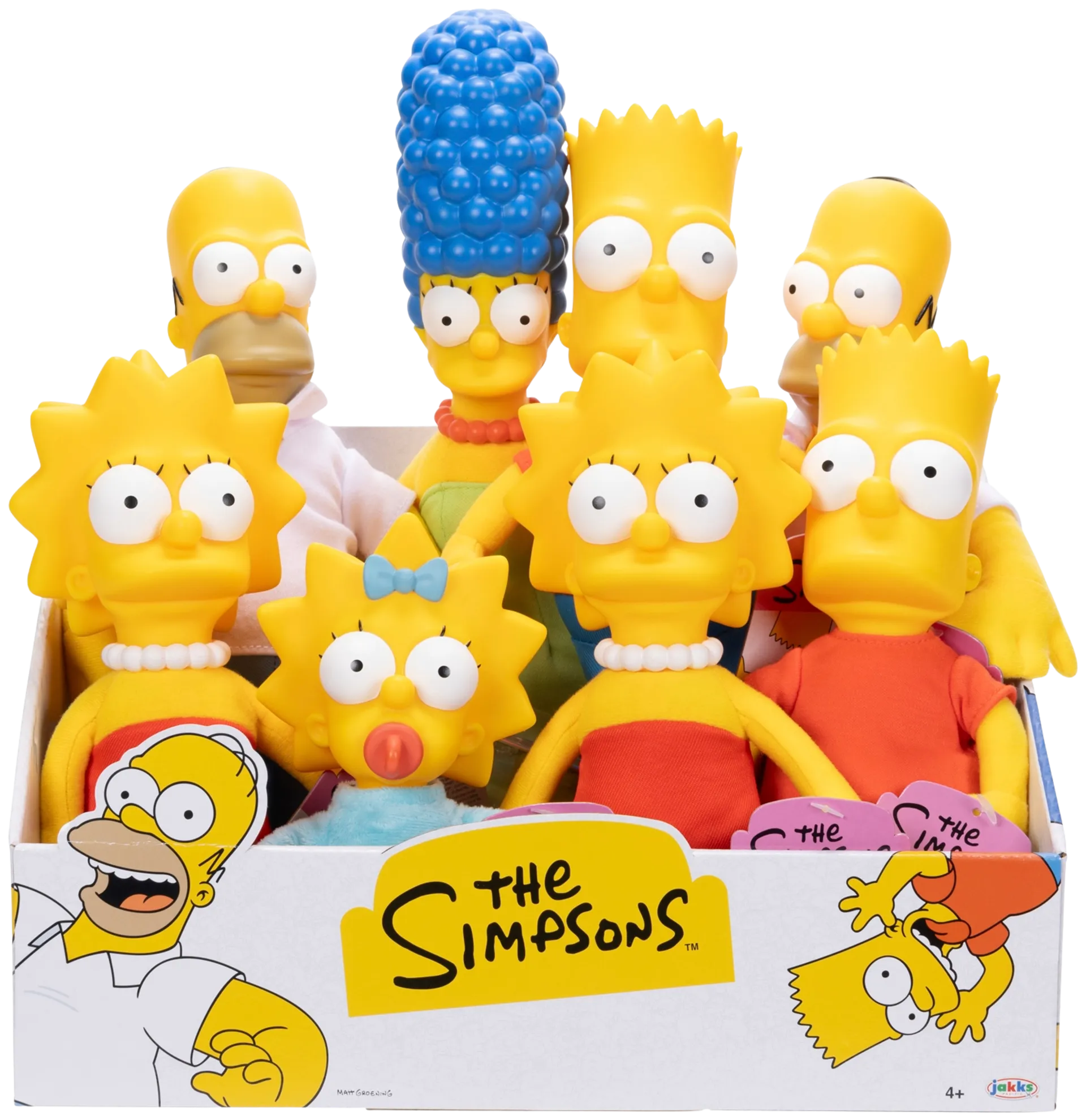 The Simpsons pehmolelu Basic Plush, erilaisia - 5