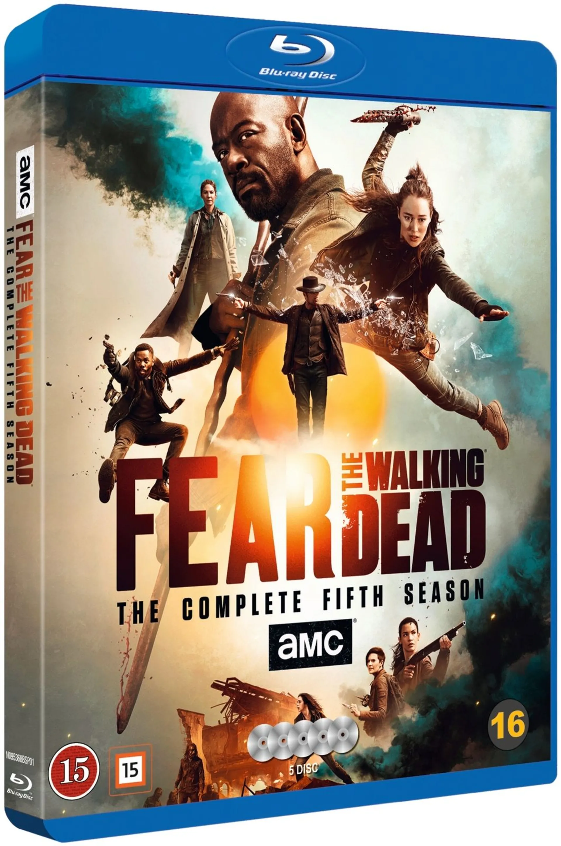 Fear The Walking Dead 5. tuotantokausi Blu-ray