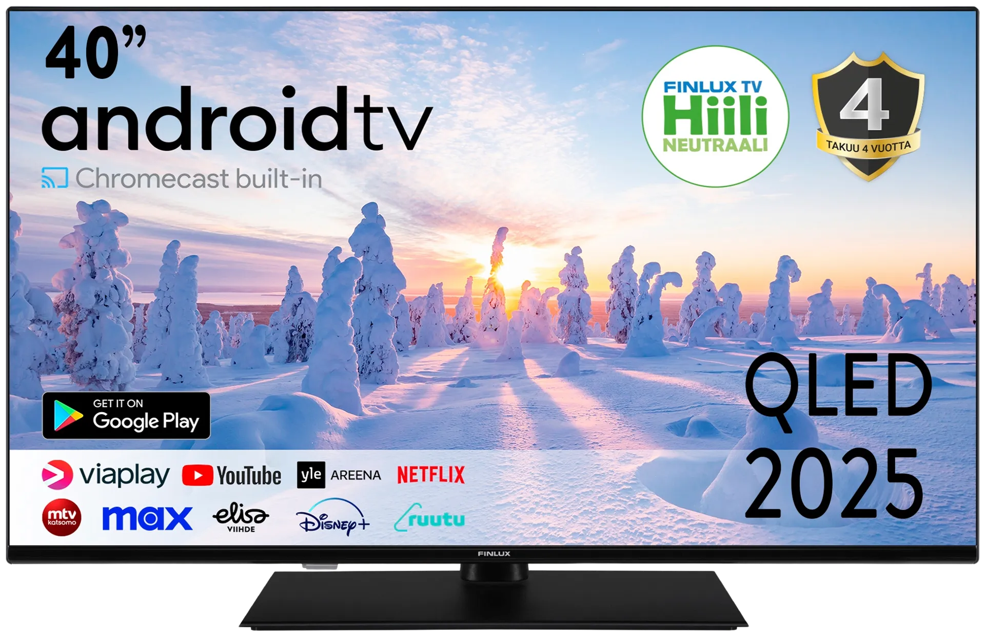 Finlux 40" FullHD Android QLED Smart TV 40G10.2ACI - 1