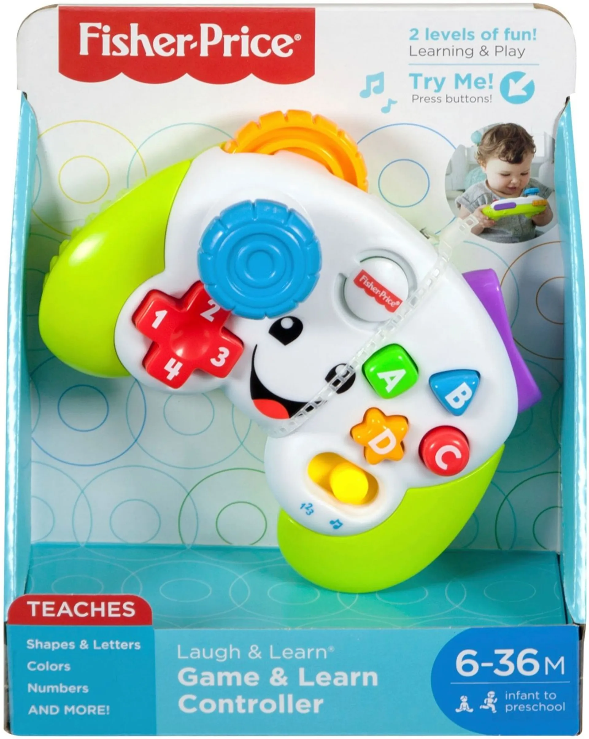 Fisher-Price Smart stages Game & Learn controller grh32 - 1