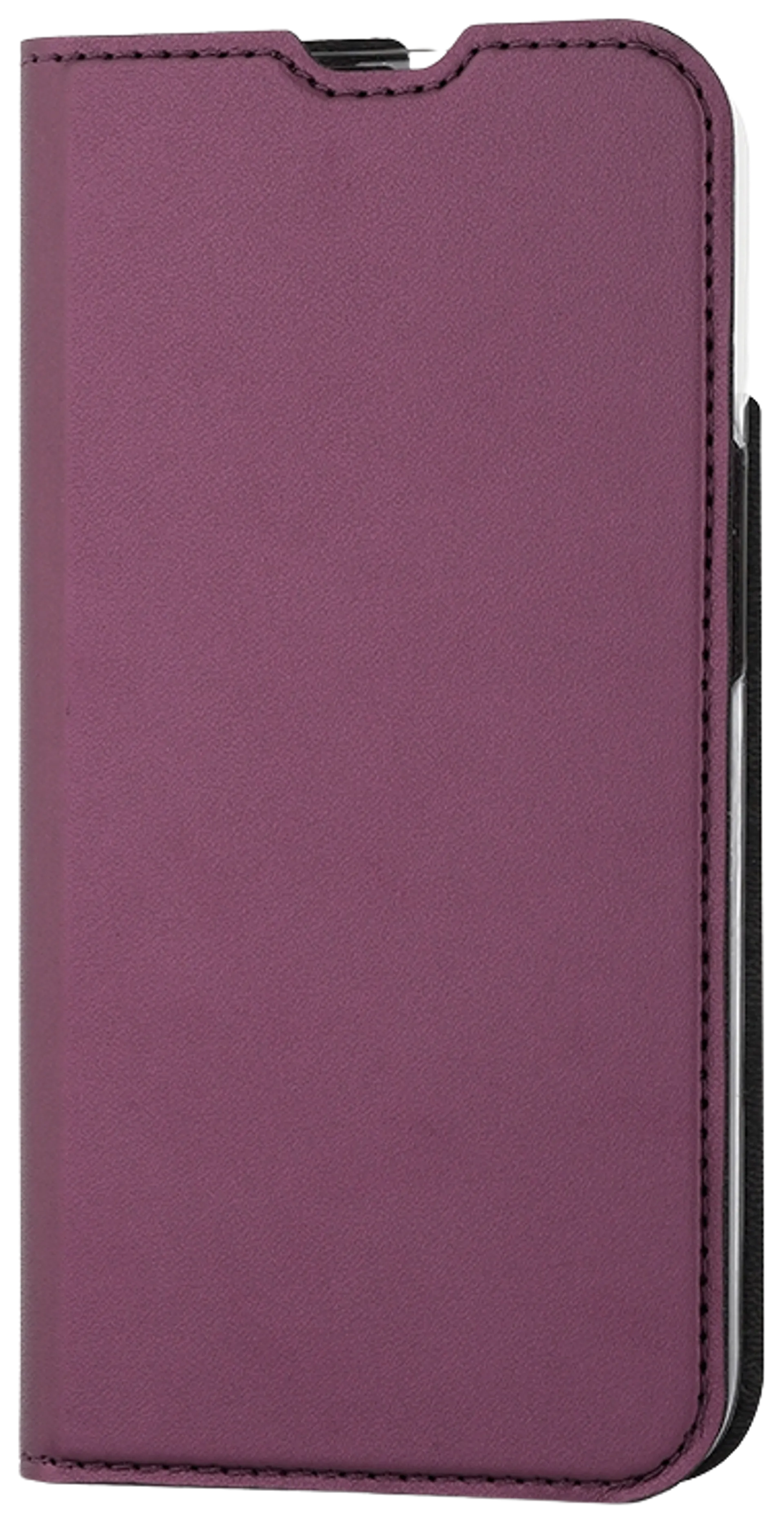 Wave Book Case, Apple iPhone 14, Smoky Sangria - 1