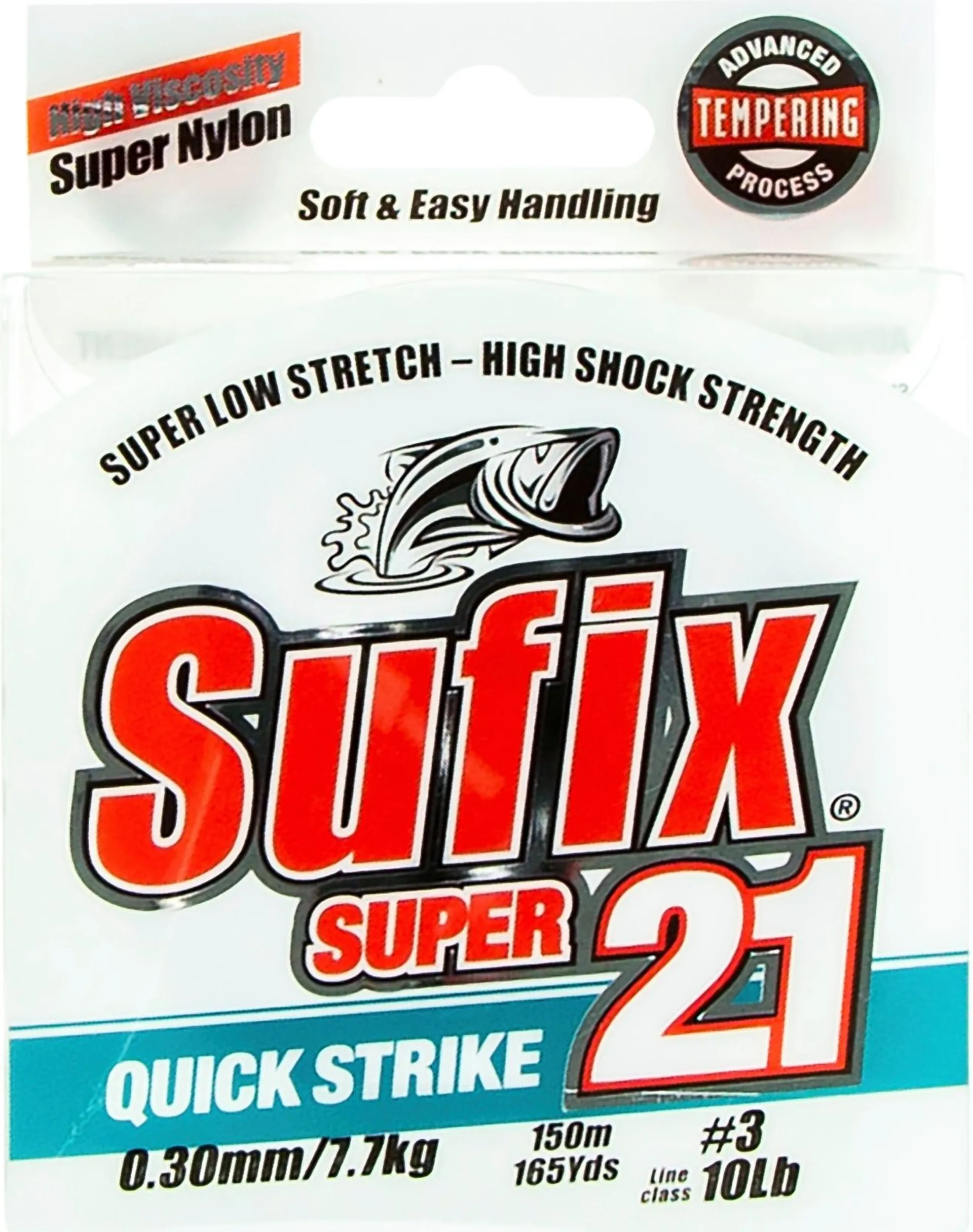 Sufix Super 21 150m 0,30mm/7.7kg kirkas siima