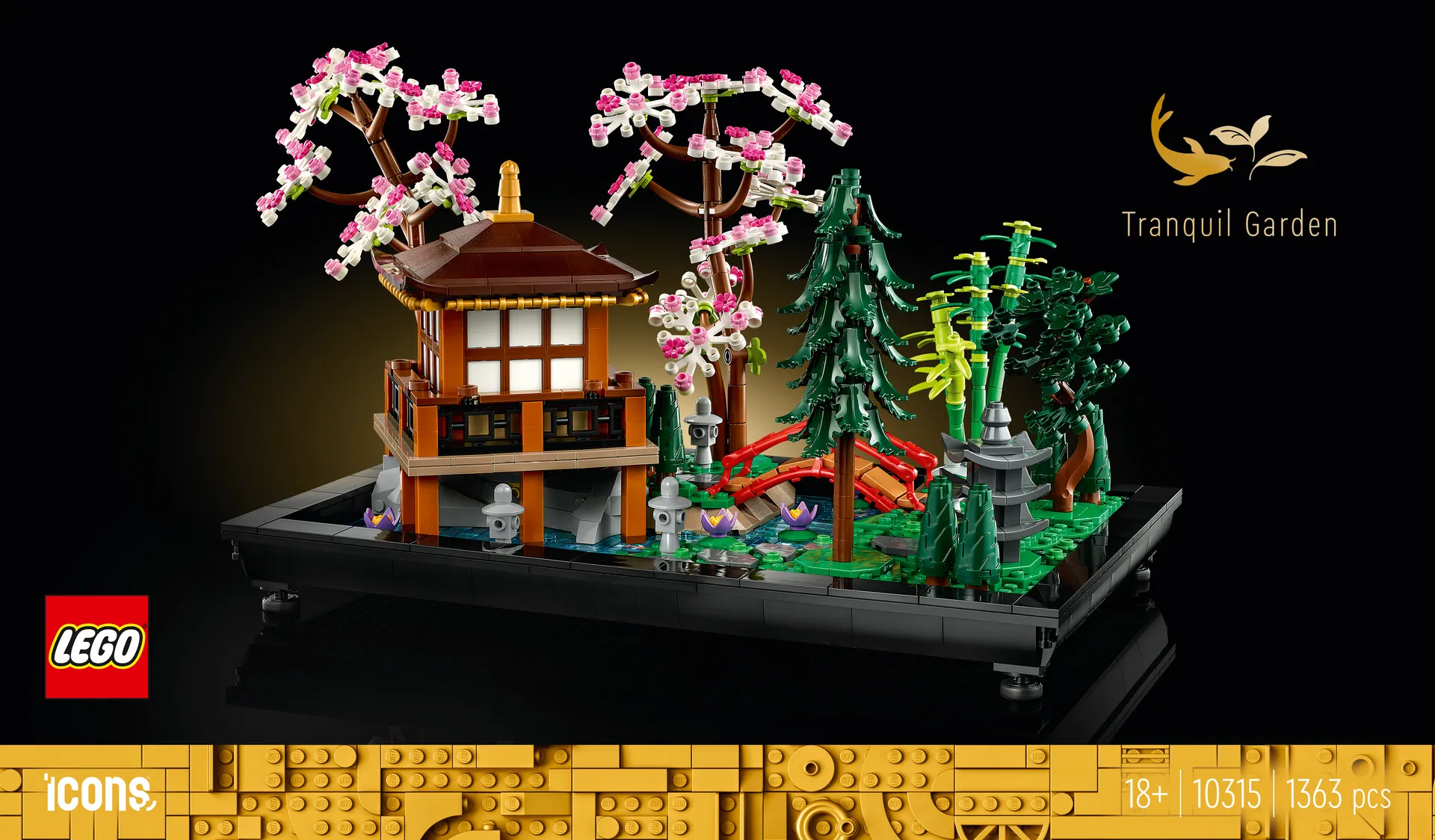 LEGO Icons 10315 Rauhallinen puutarha - 3