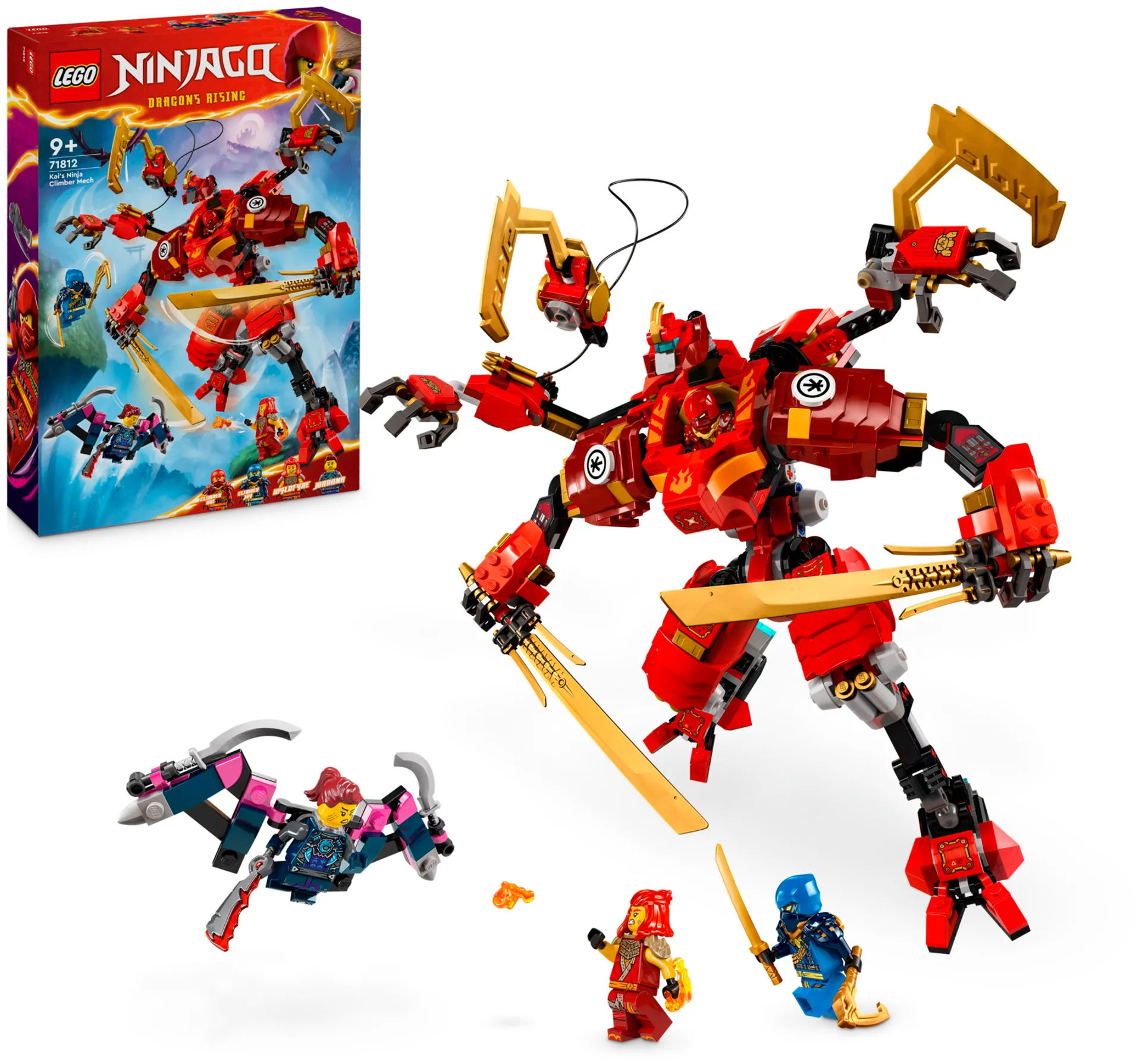 LEGO® Ninjago 71812 Kain ninjakiipijärobotti - 1