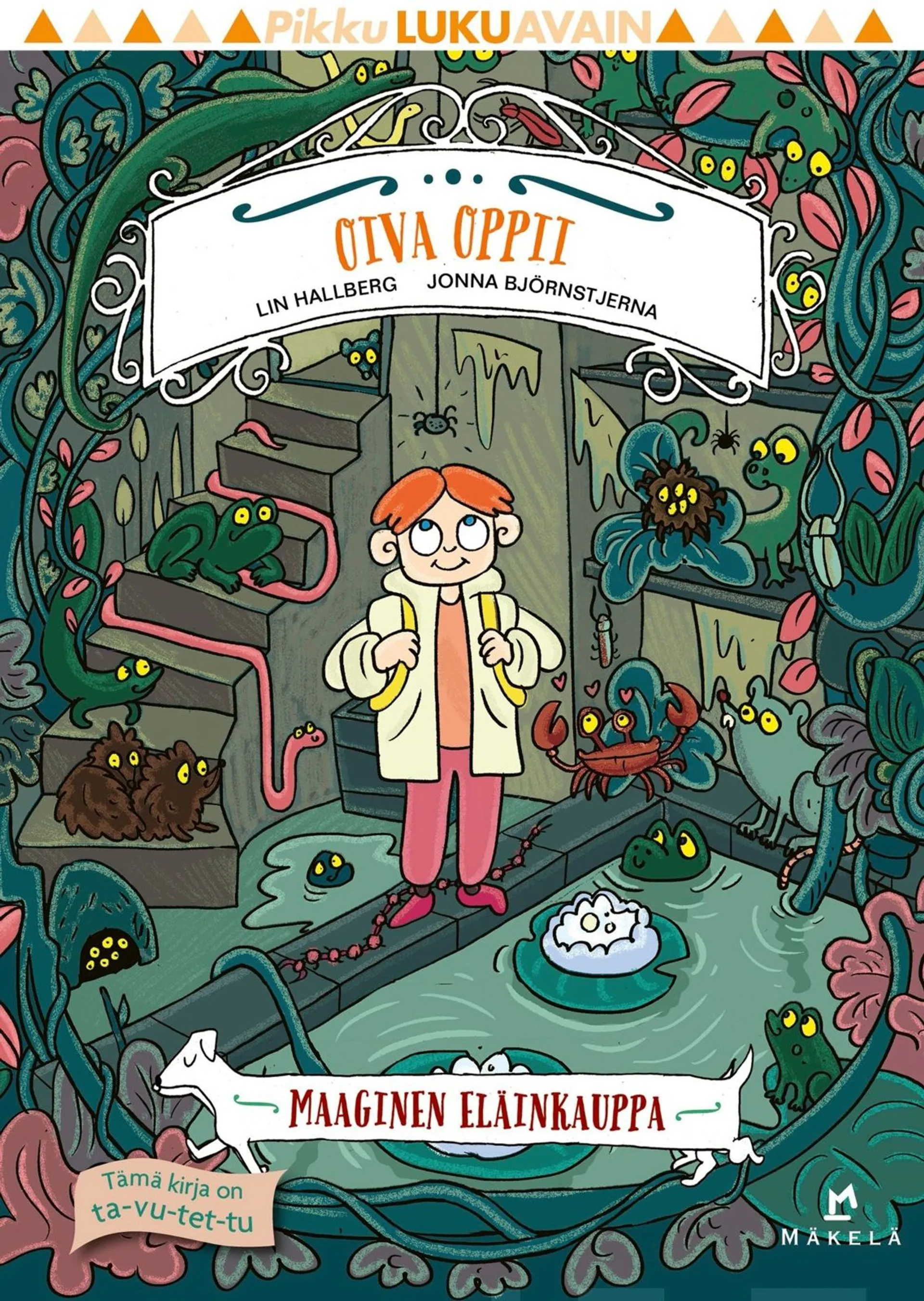Hallberg, Oiva oppii - Extra lätt att läsa, Den magiska djuraffären