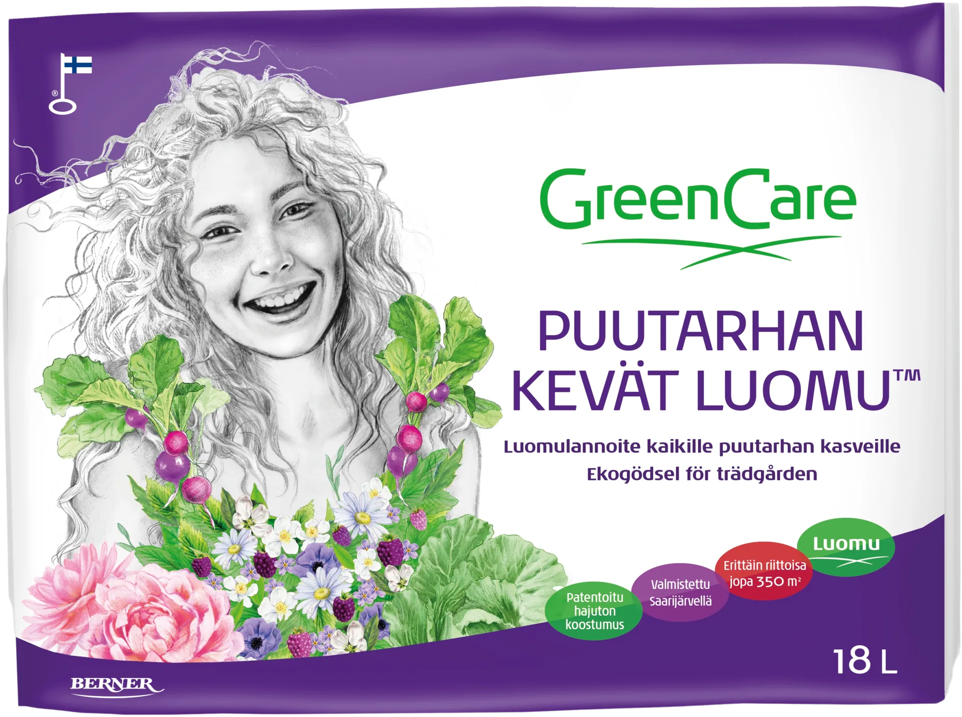 GreenCare Puutarhan Kevät Luomu 18 l