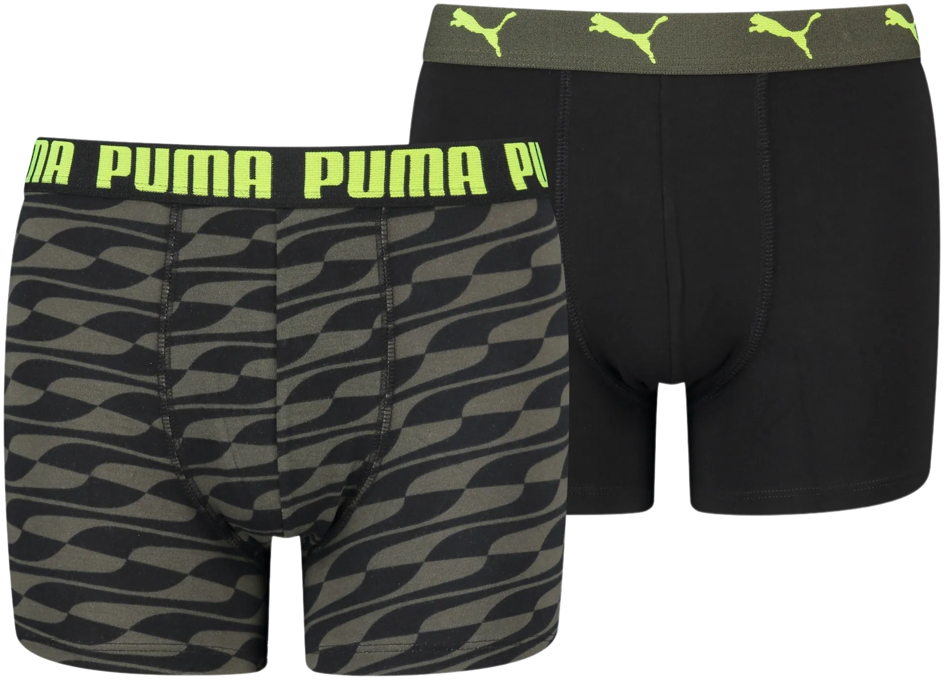Puma poikien formprint boxerit 2-pack - 003 BLACK - 1