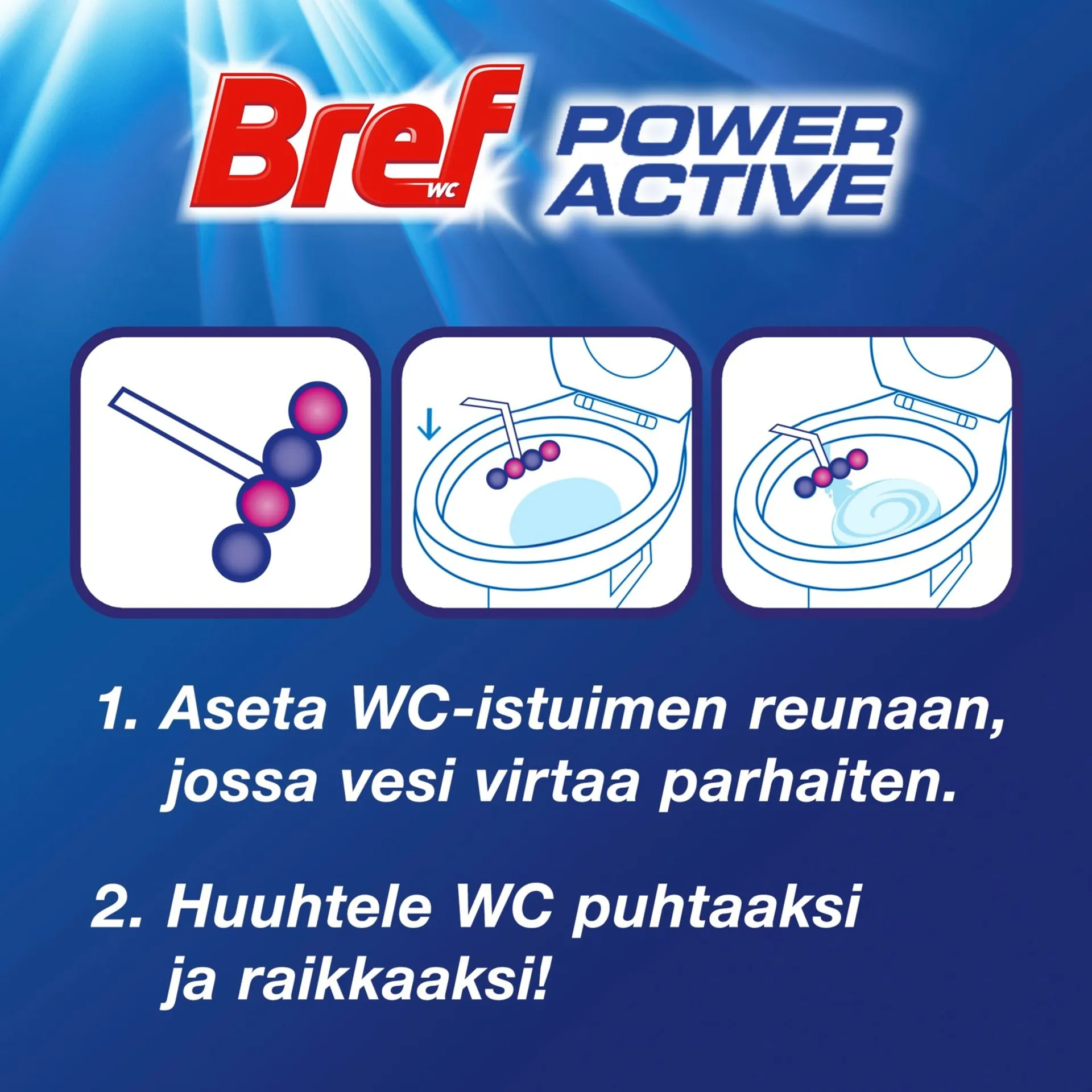 Bref 2x50g Power Active Flower WC-raikastin - 5