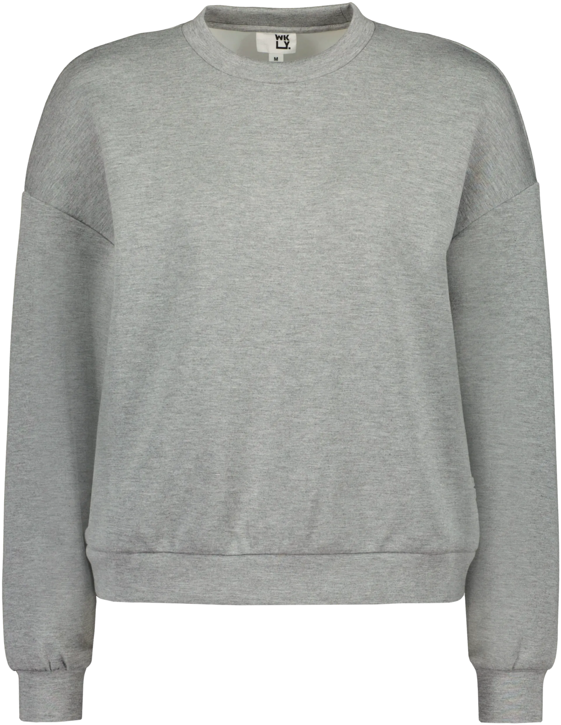 WKLY. naisten collegepusero 213W301100 - Grey melange - 1