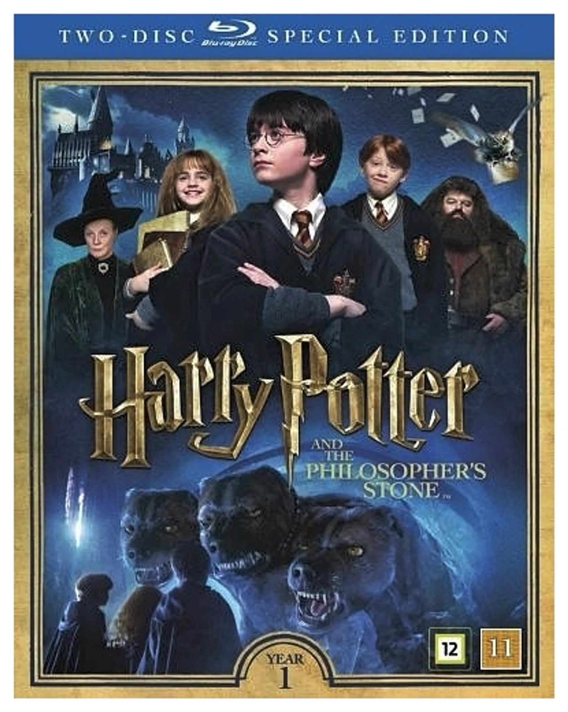 Harry Potter ja viisasten kivi + Dokumentti 2Blu-ray