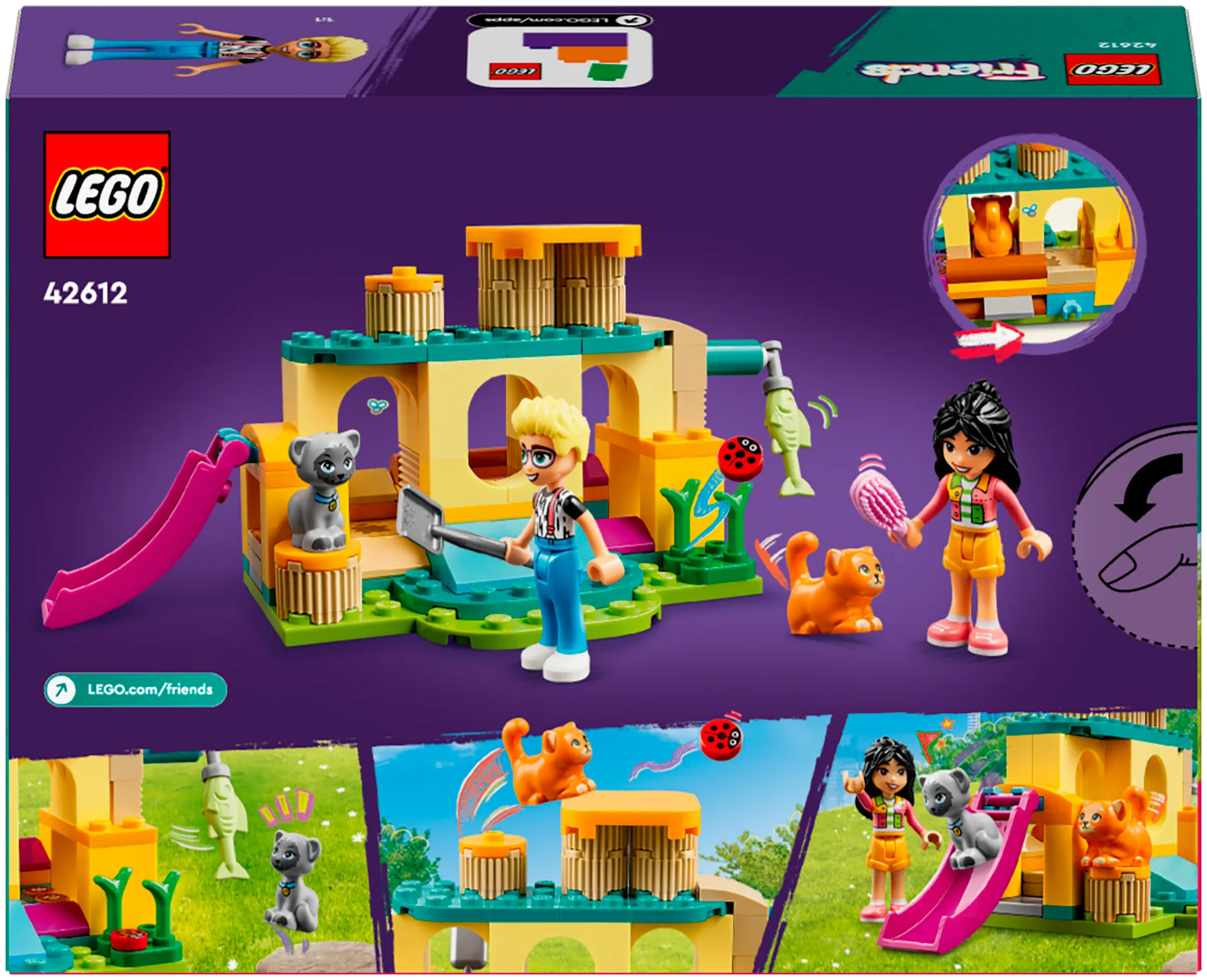 LEGO Friends 42612 Seikkailu kissojen leikkipaikalla - 3