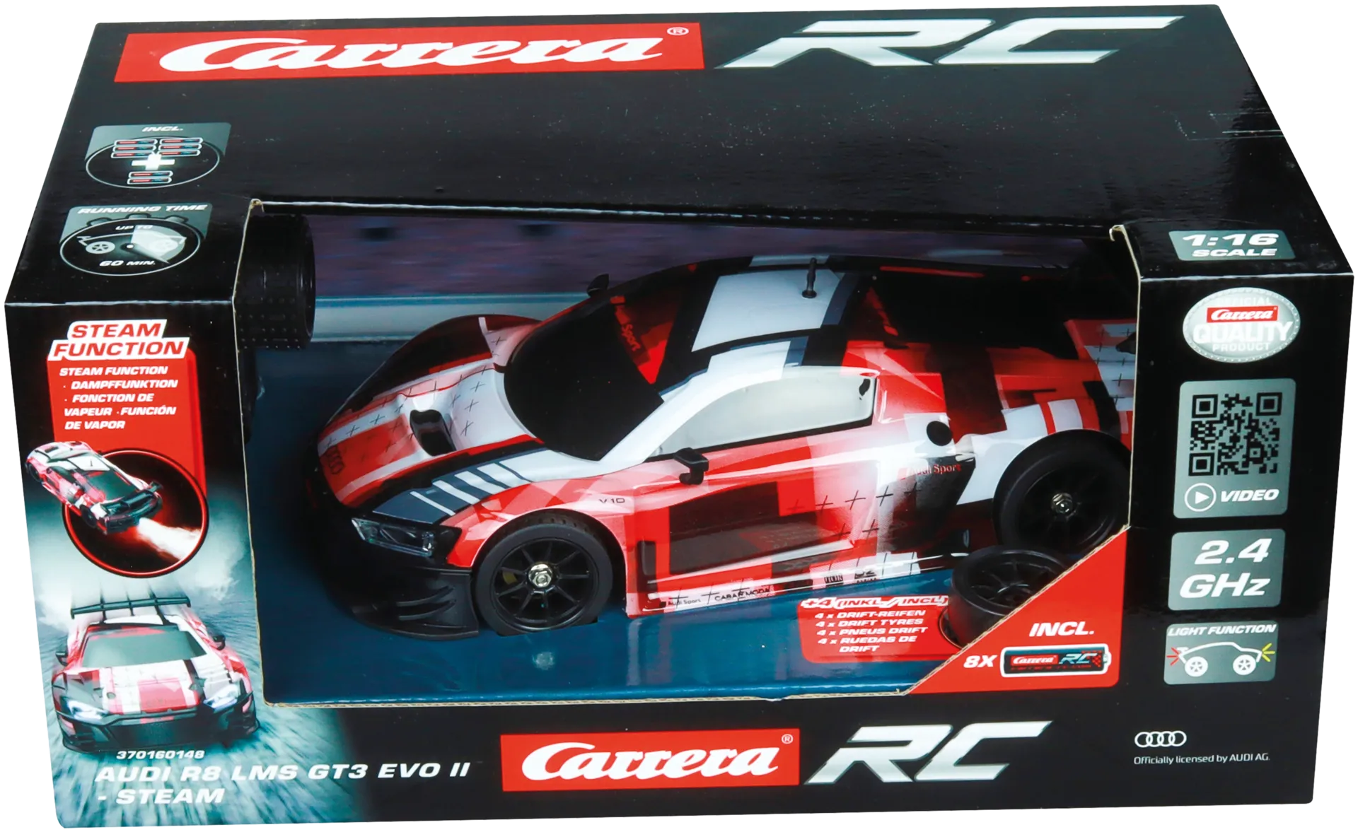 Carrera kauko-ohjattava auto Audi R8 LMS GT3 Evo II Steam - 1