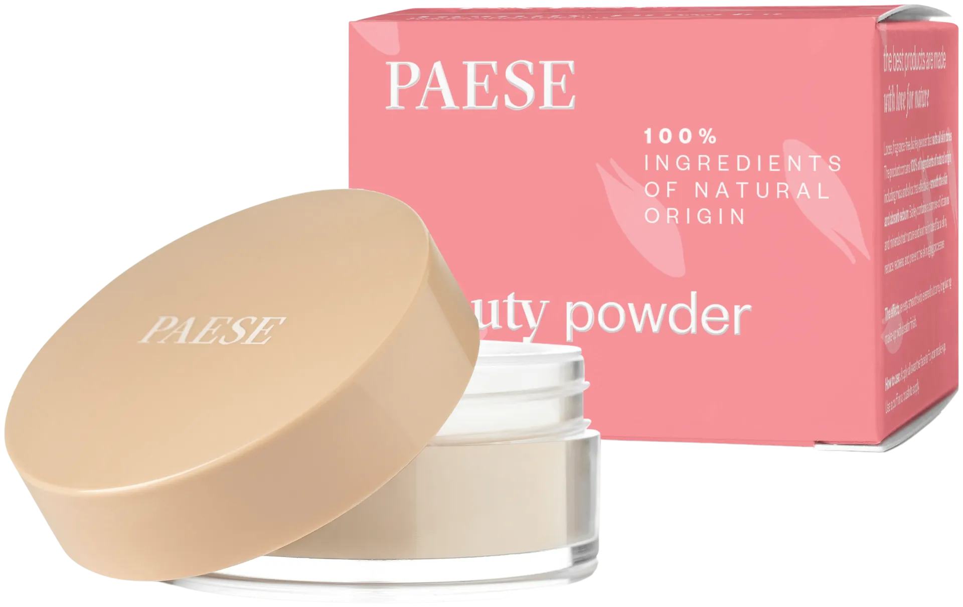 Paese Beauty Powder irtopuuteri 100 % luonnollinen