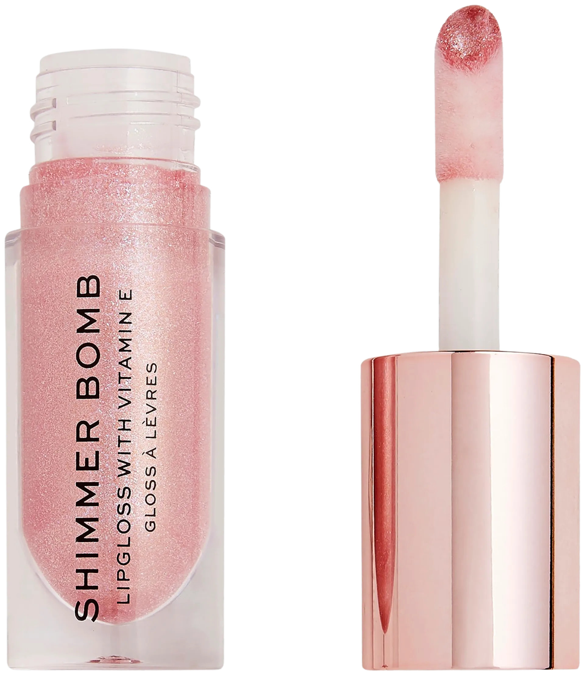 Makeup Revolution Shimmer Bomb Glimmer huulikiilto 4,5ml - 2