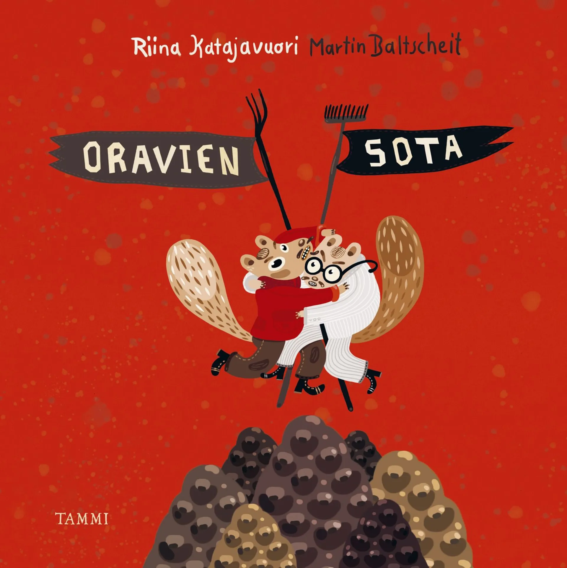 Katajavuori, Oravien sota