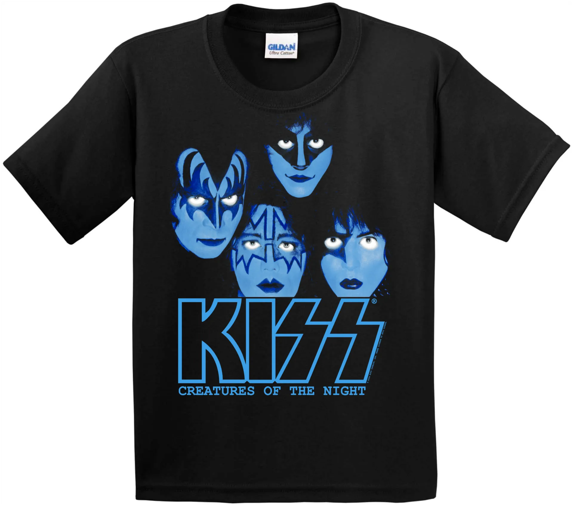 Kiss nuorten t-paita - BLACK