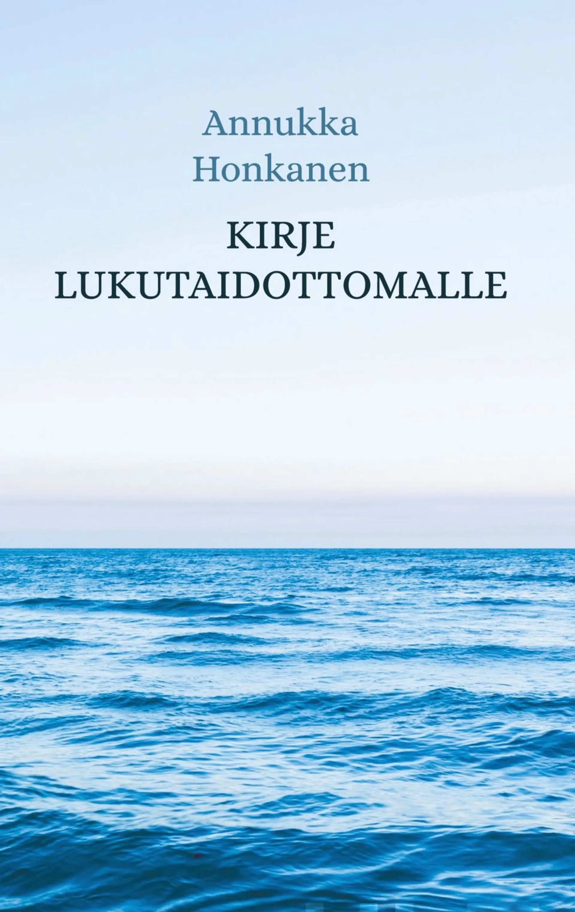 Honkanen, Kirje lukutaidottomalle