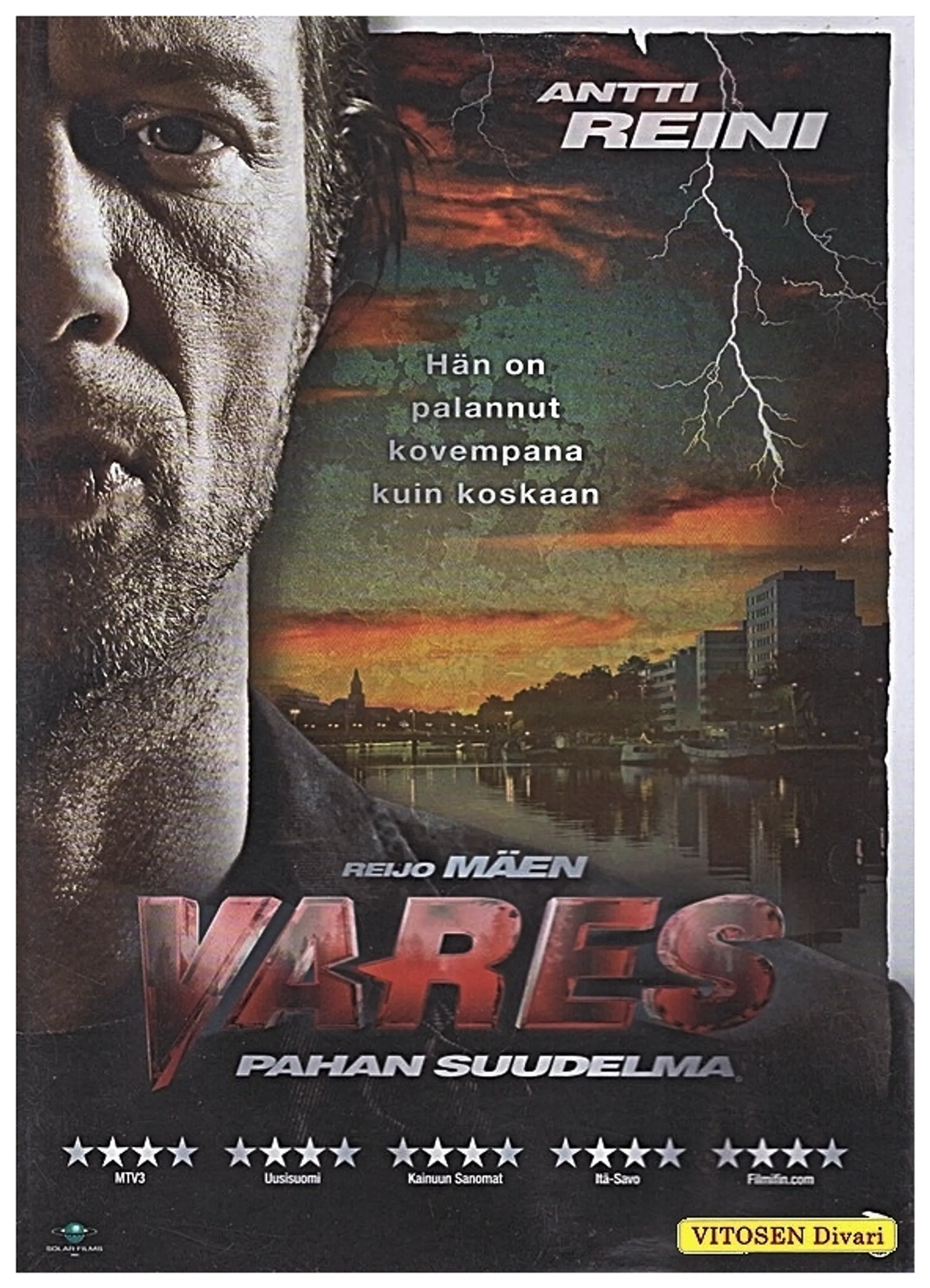 Vares - Pahan Suudelma DVD