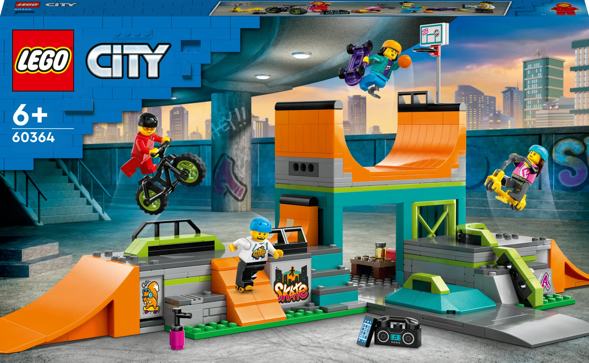 LEGO My City 60364 Skeittipuisto - 1