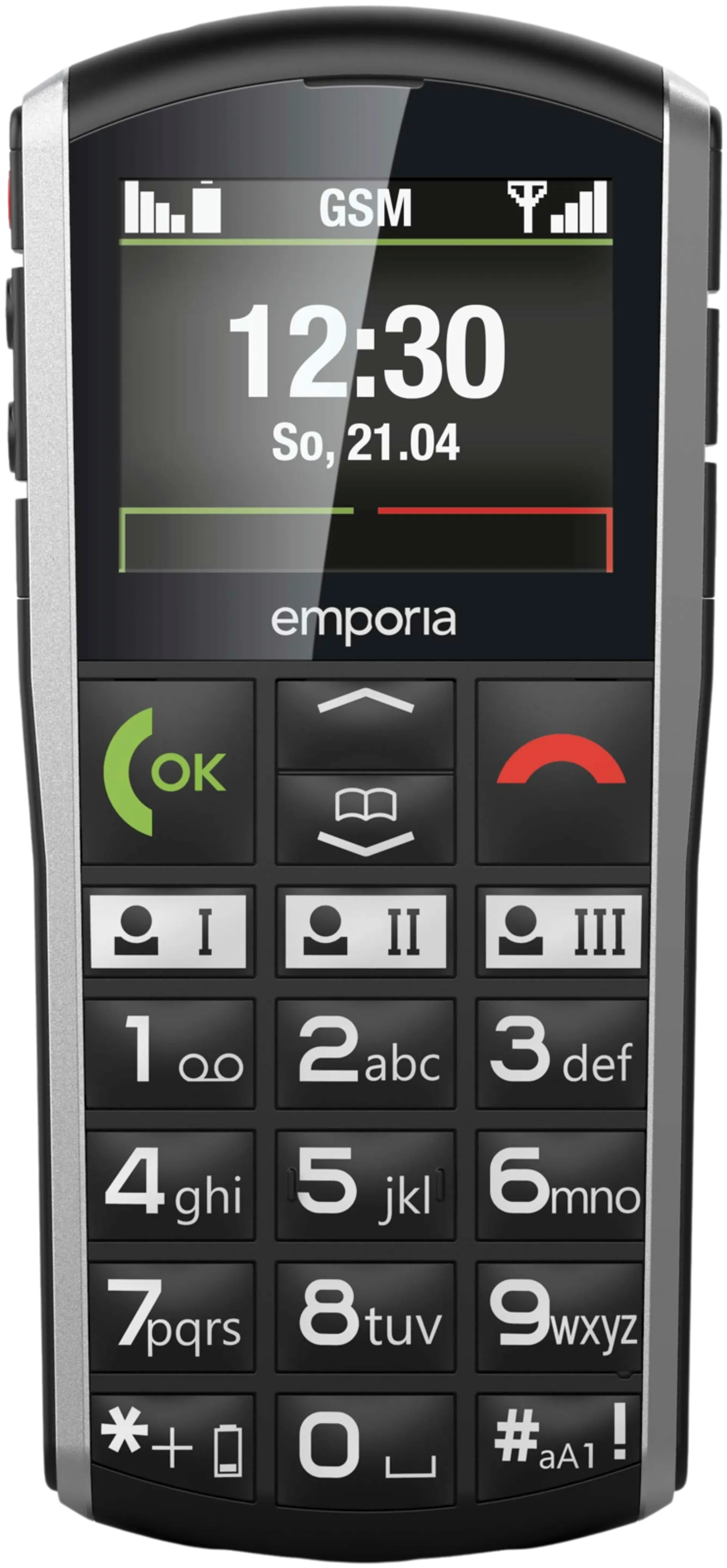 Emporia Simplicity 4G puhelin, musta - 2