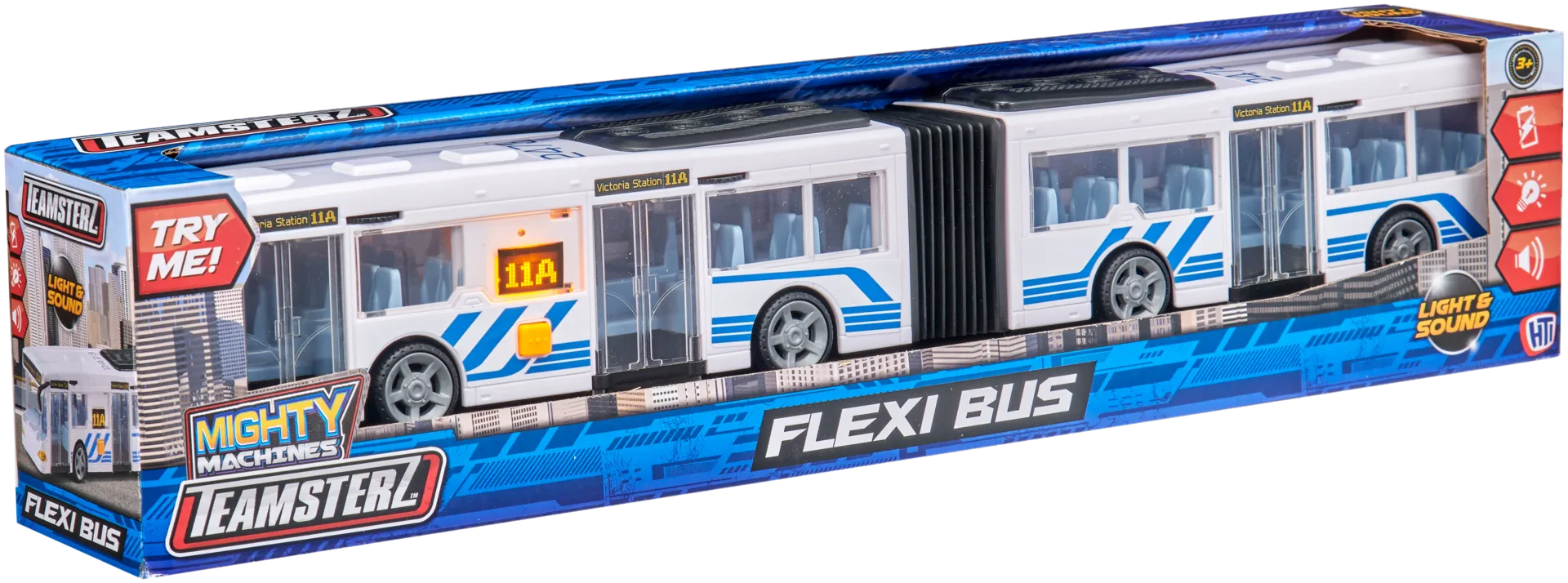 Teamsterz Light&Sound Flexi Bus linja-auto - 3