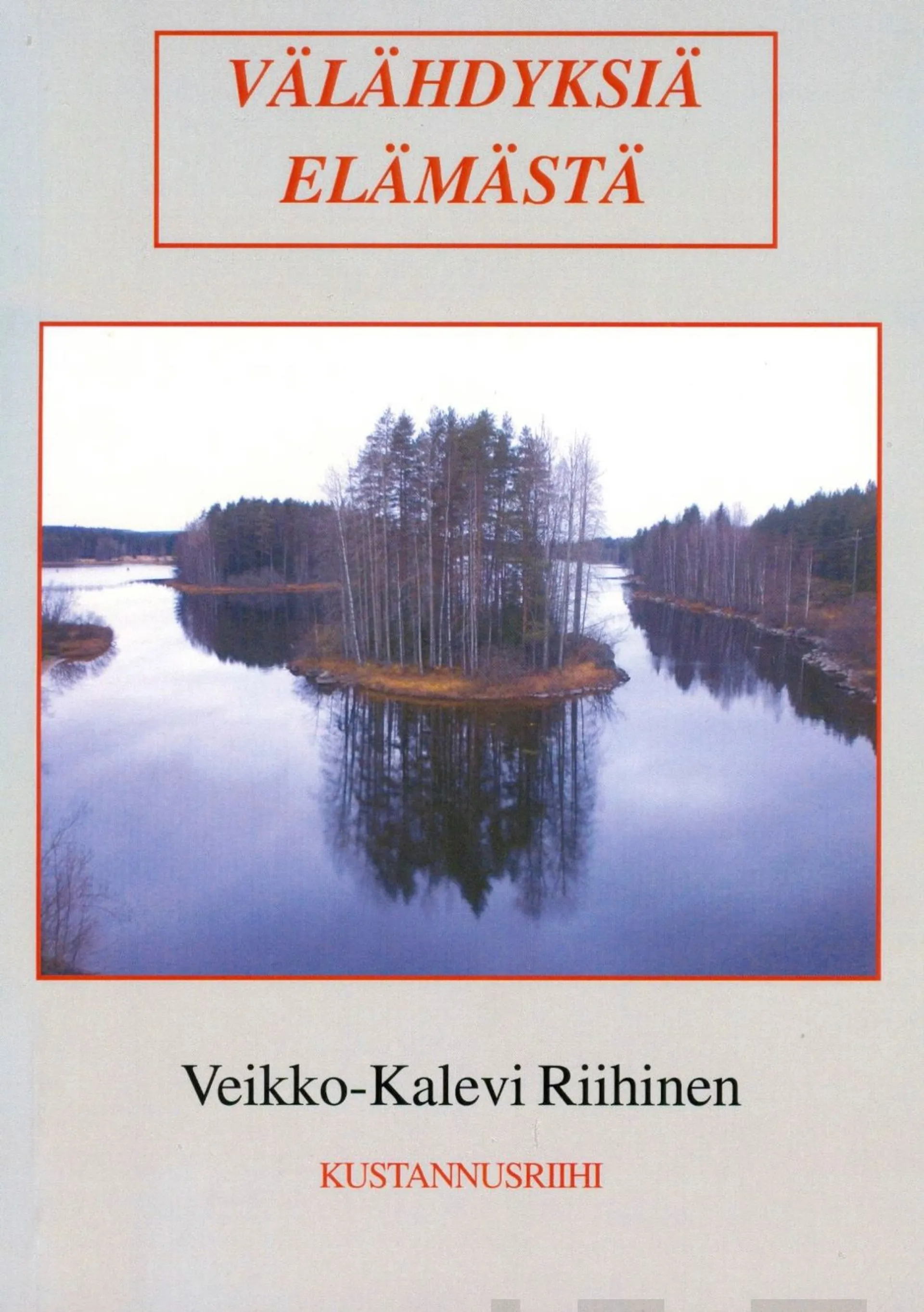 Riihinen, Välähdyksiä elämästä - Pienoisromaani