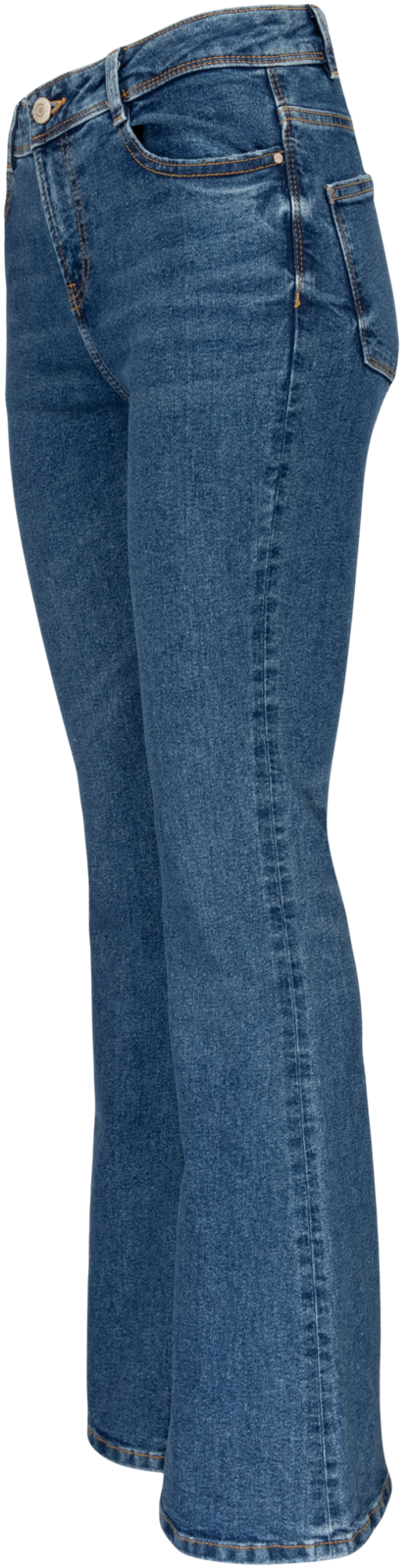 TEX naisten bootcut -farkut I942279 - Navy - 2