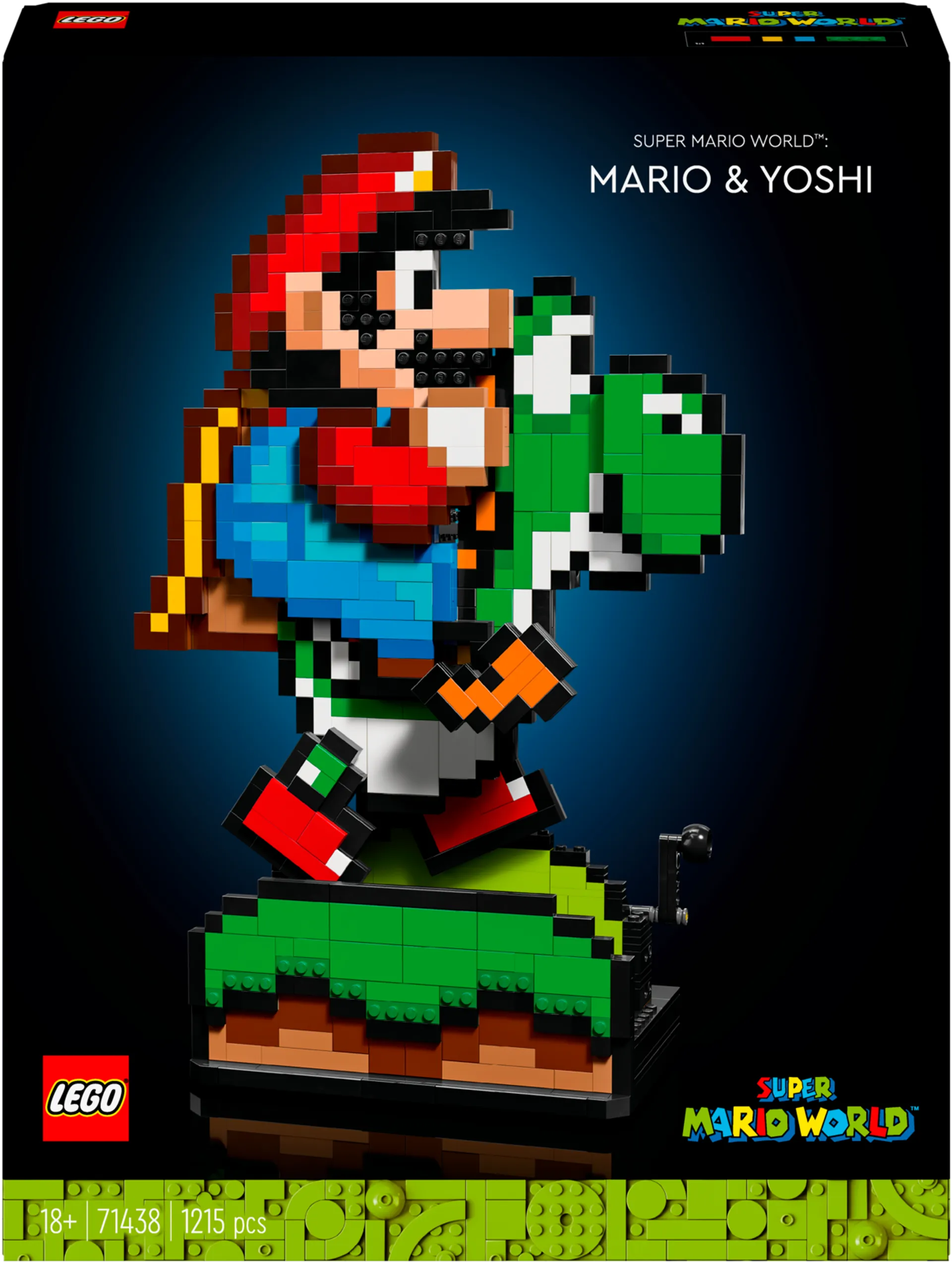 LEGO Super Mario World: Mario ja Yoshi 71438 - 2