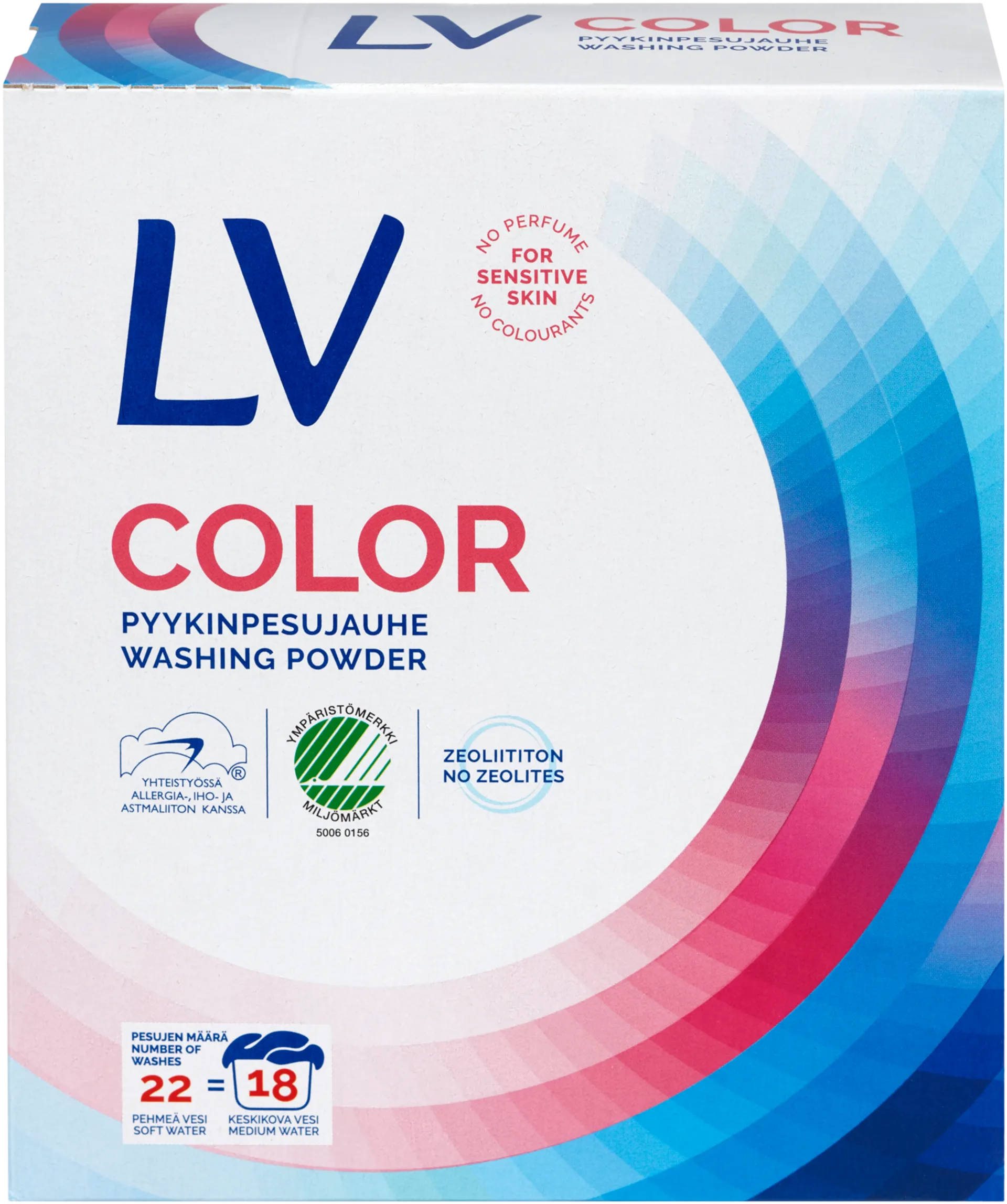 LV  750g Color pyykinpesujauhetiiviste