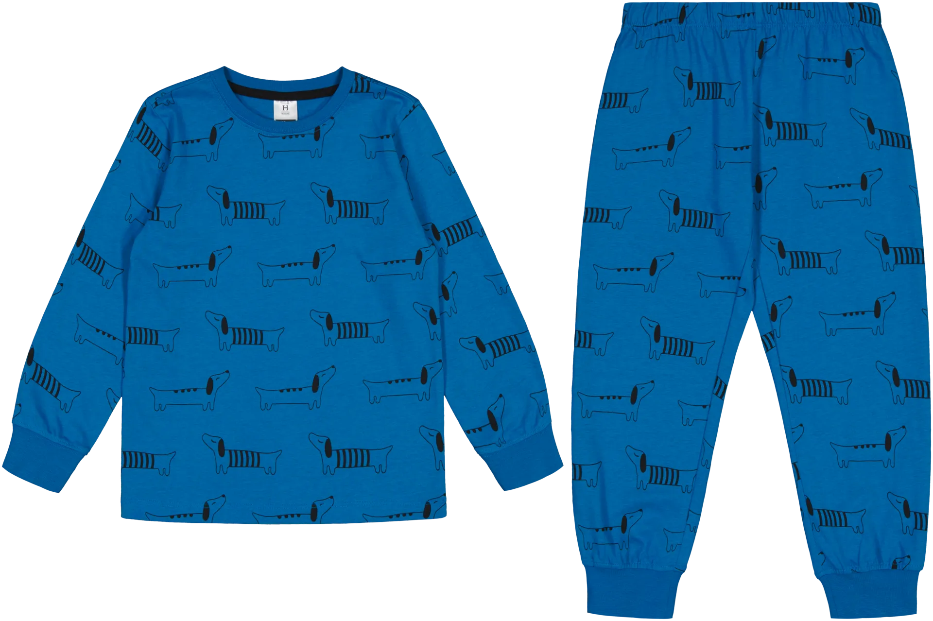 House lasten pyjama 232H382403 - BLUE AOP - 1