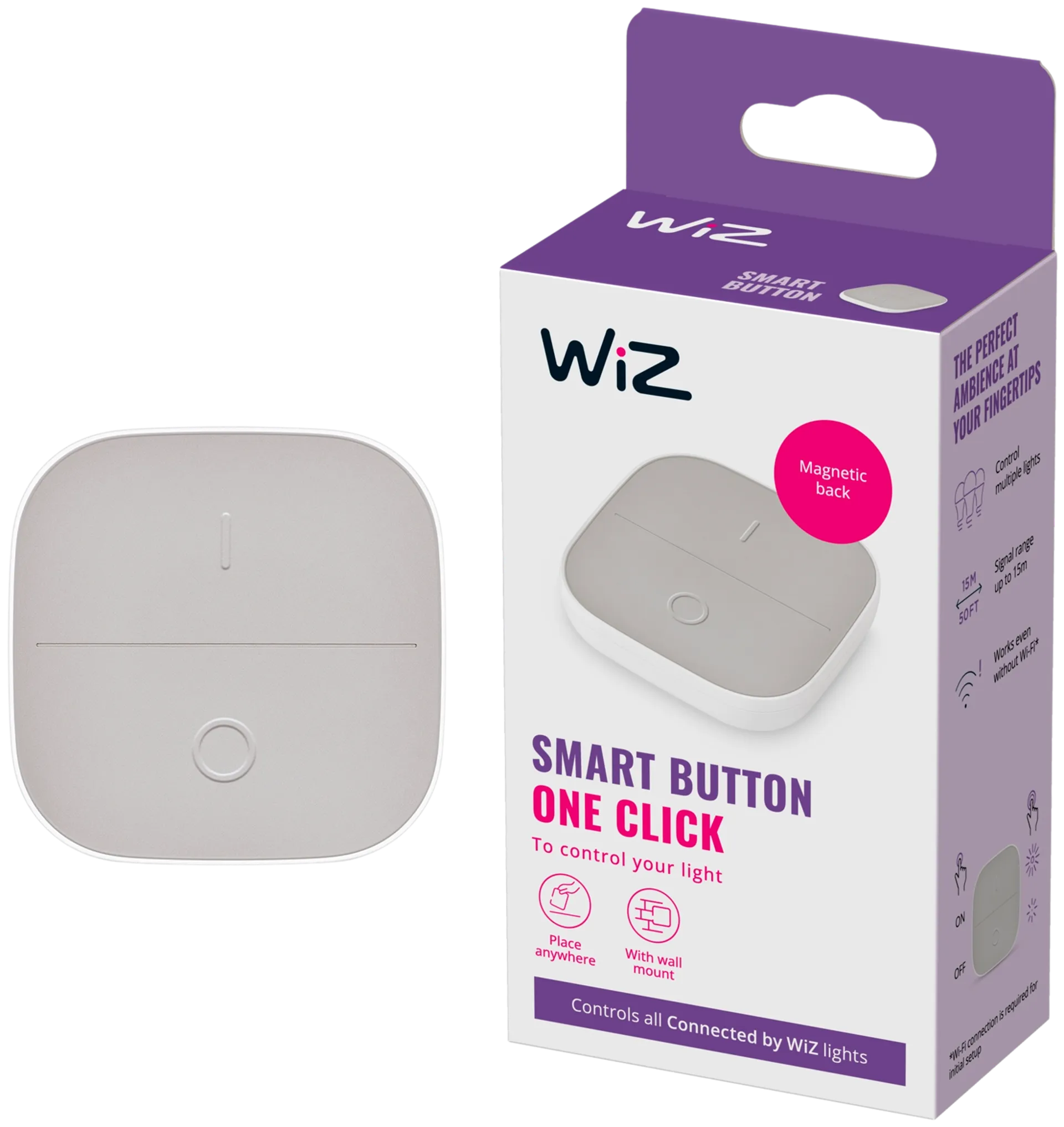 WiZ ohjauspainike Smart button - 1