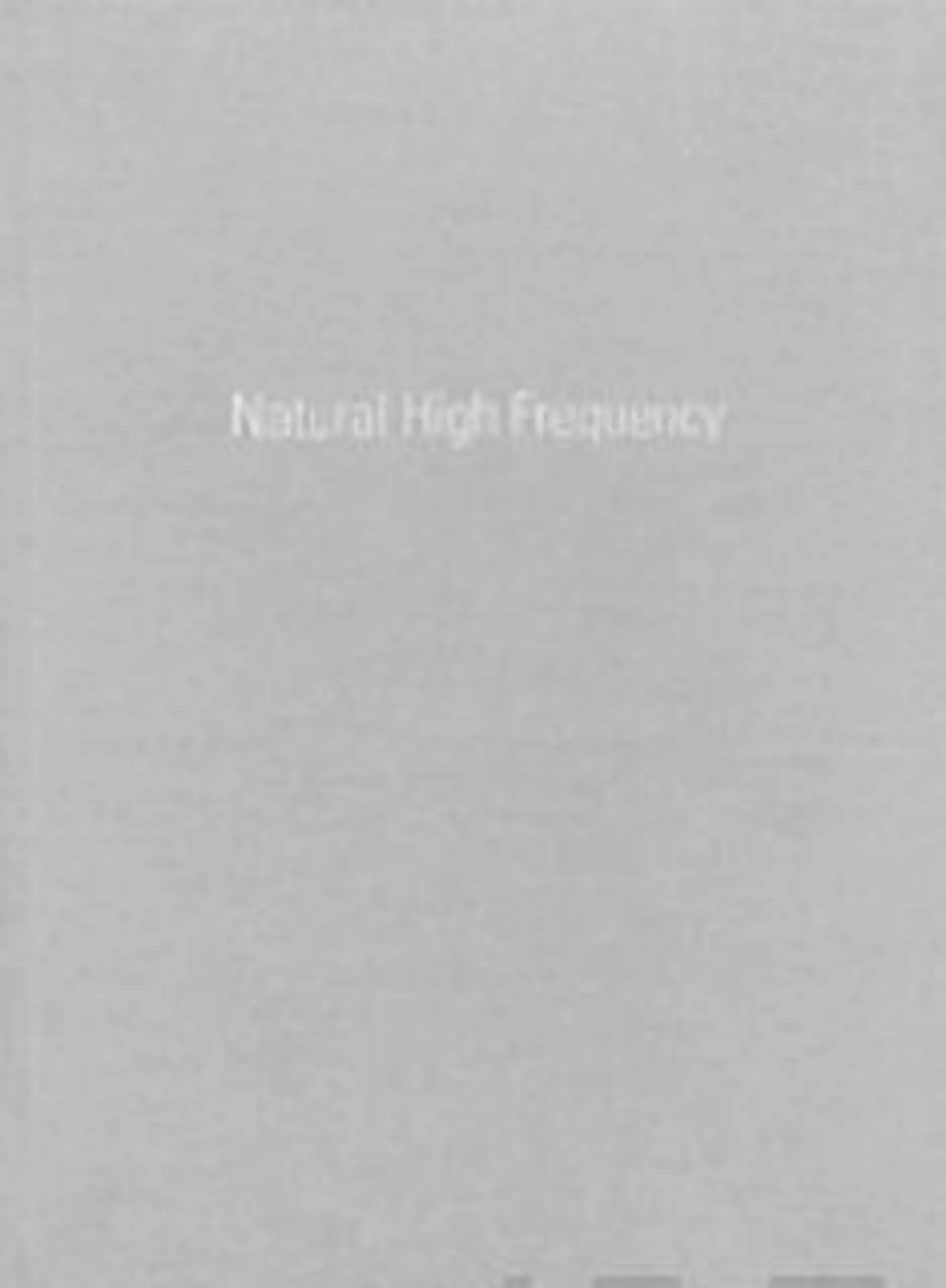 Johansson, Natural High Frequency
