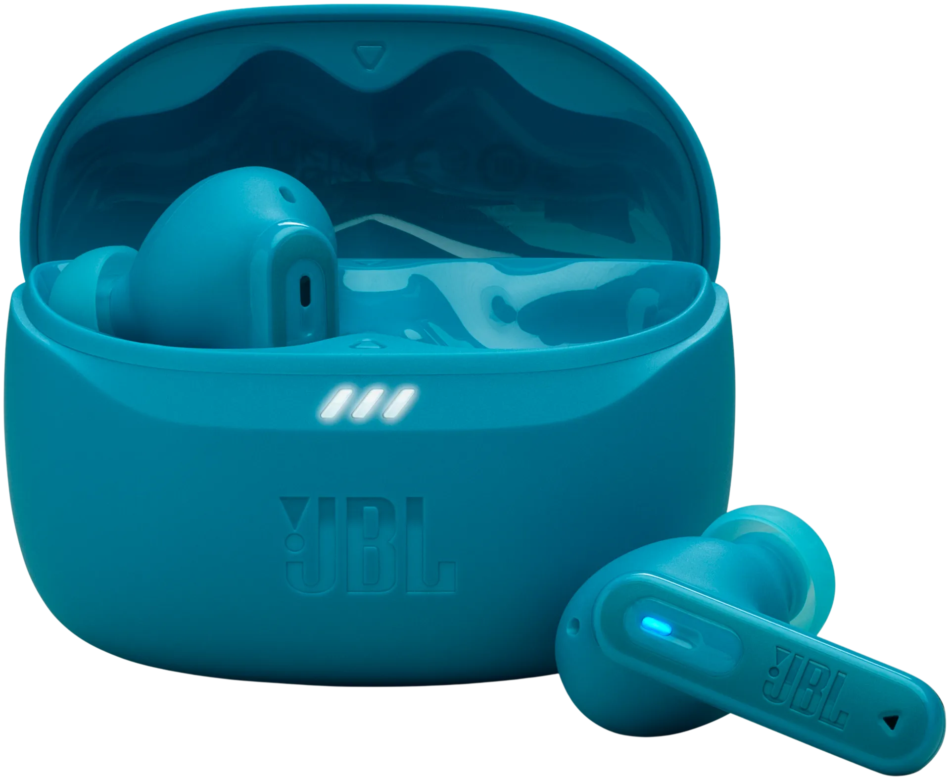 JBL Bluetooth vastamelunappikuulokkeet Tune Beam 2 turkoosi - 1