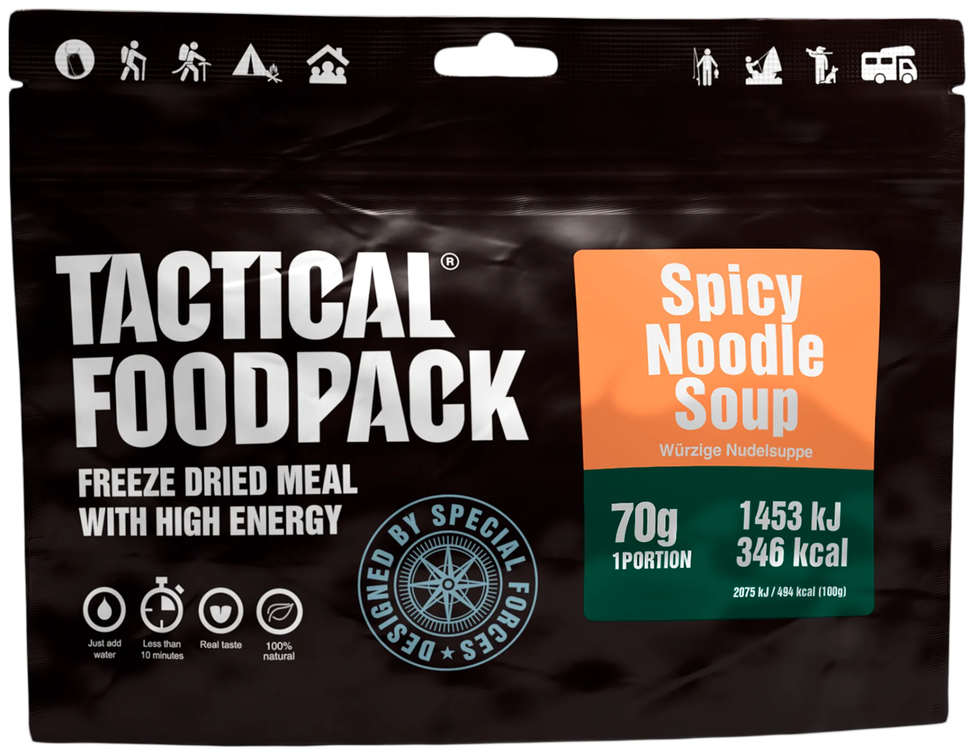 Tactical Foodpack mausteinen nuudelikeitto