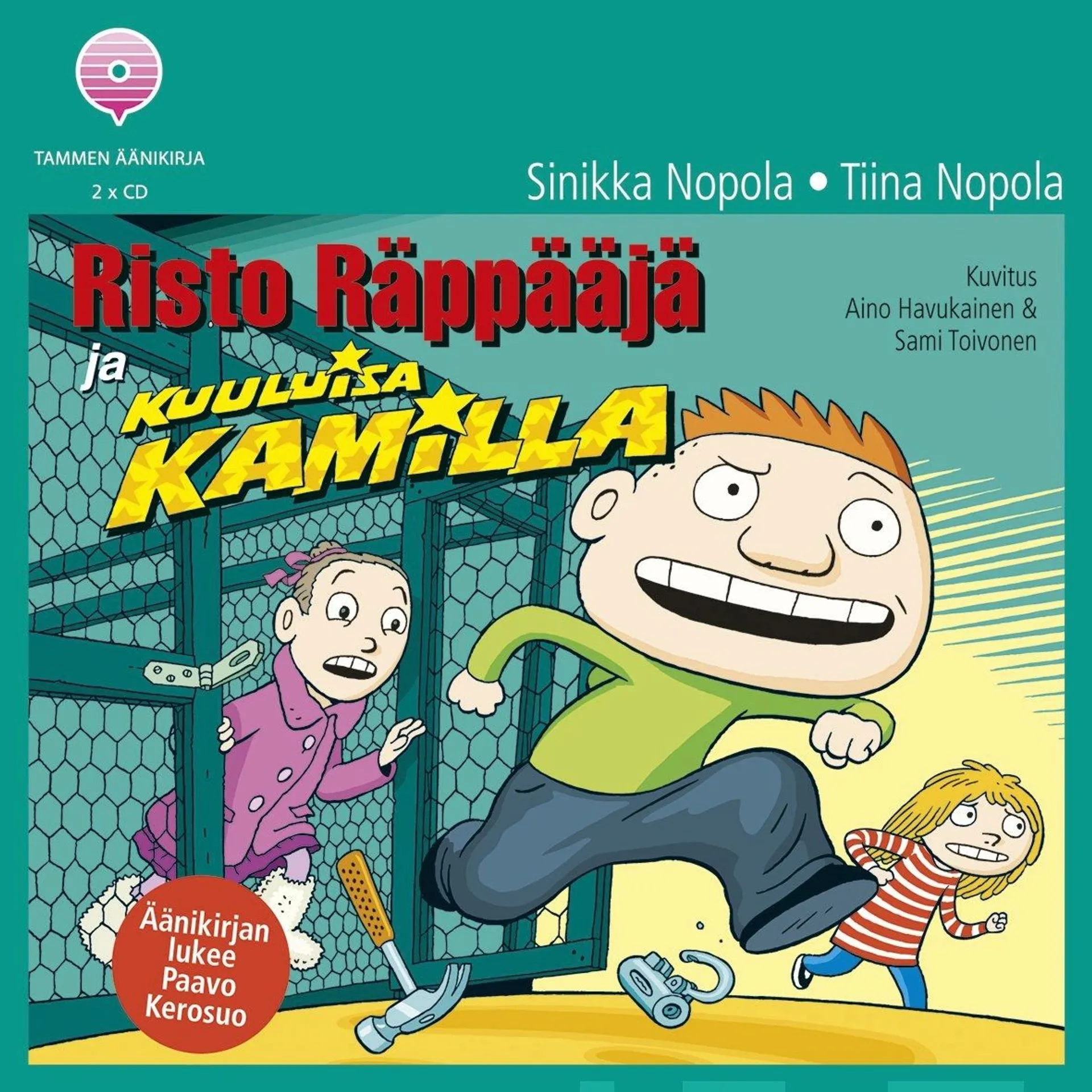 Risto Räppääjä ja kuuluisa Kamilla (2 cd)