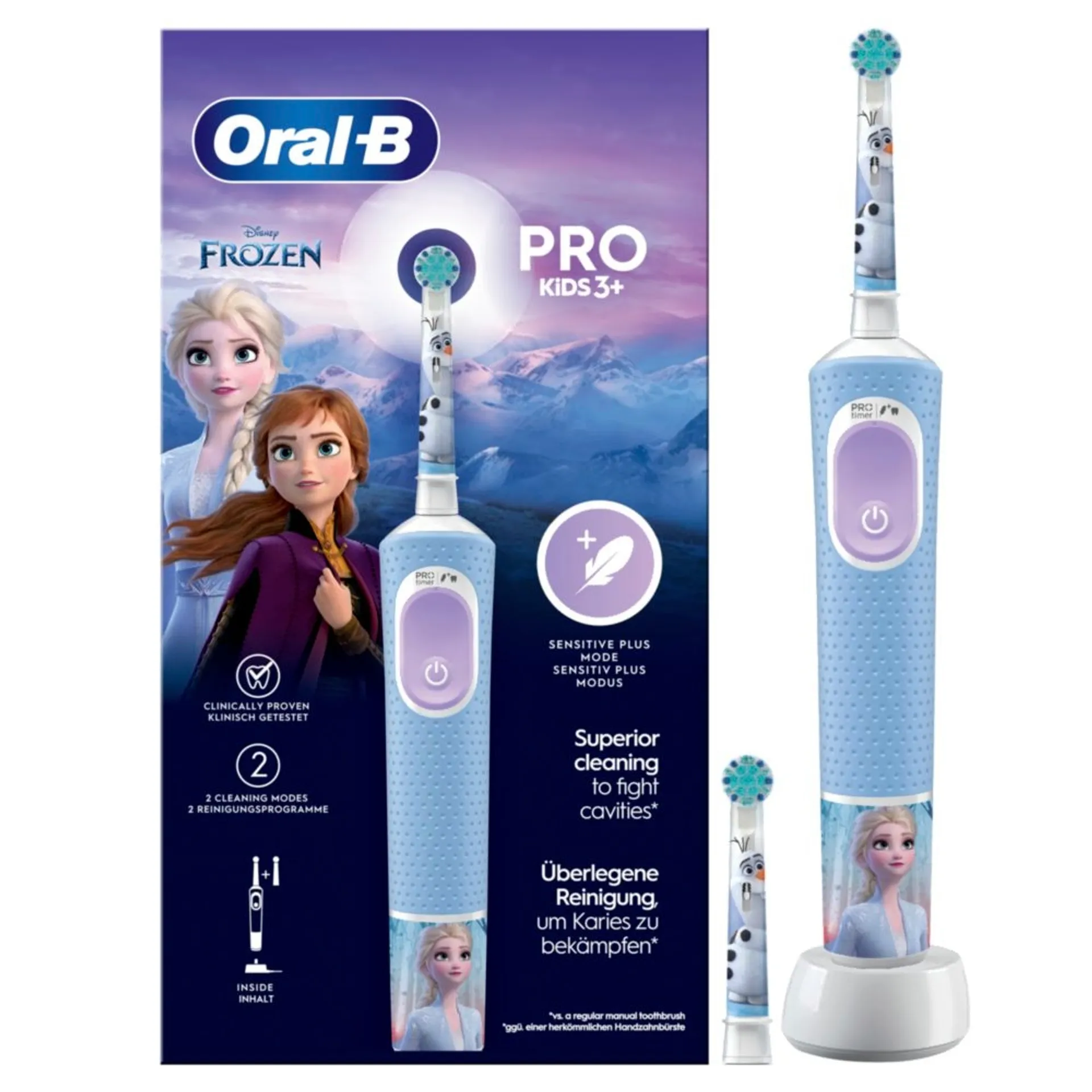 Oral-B Vitality Pro Kids Frozen -sähköhammasharja Braun-tekniikalla - 3