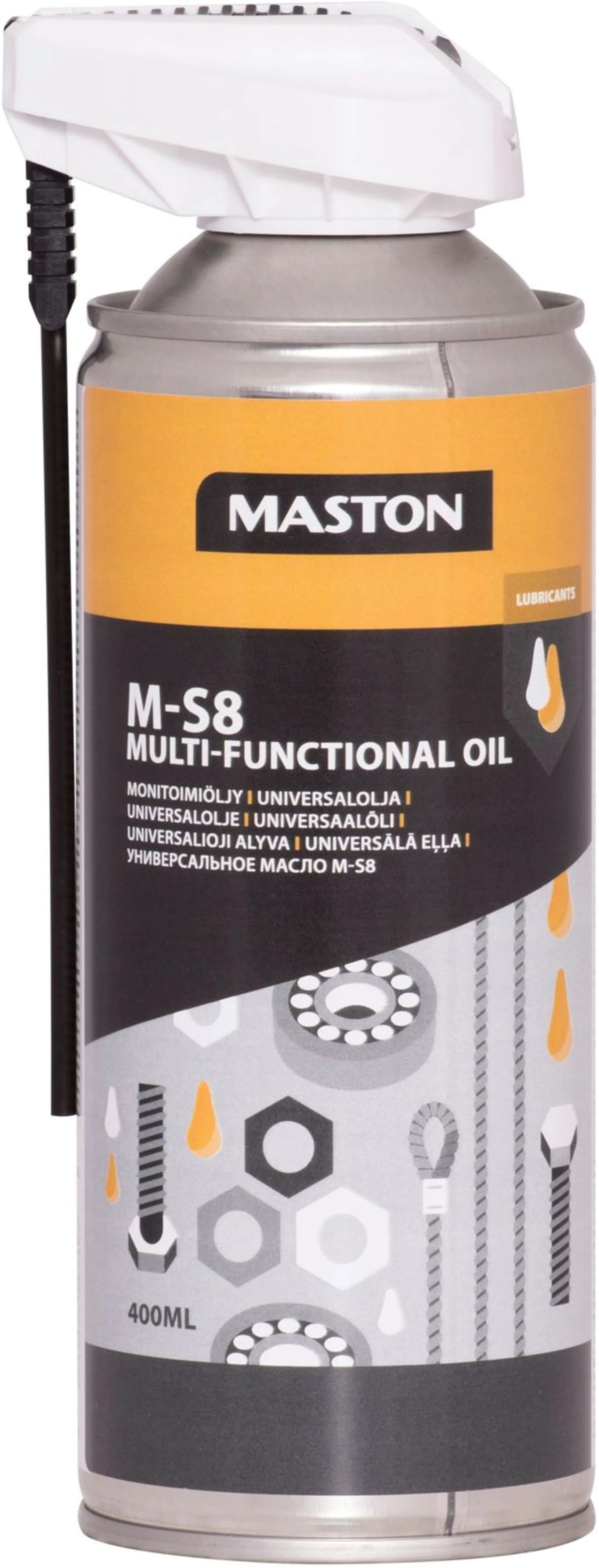 Maston M-S8 monitoimiöljy 400ml