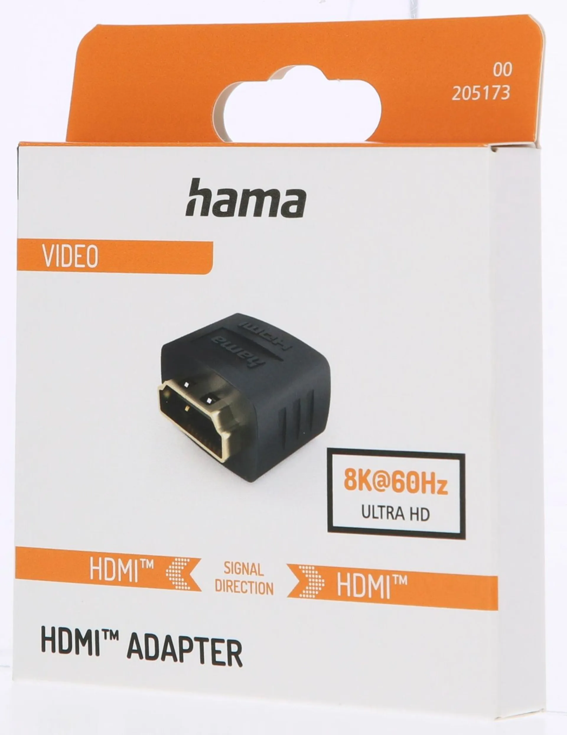 Hama HDMI™-sovite, Type-A naaras - Type-A naaras, 8K, Ethernet - 5